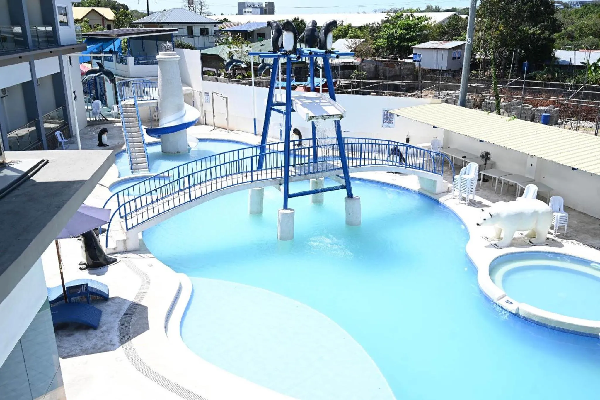 Swimming pool in J&V Hotel and Resort