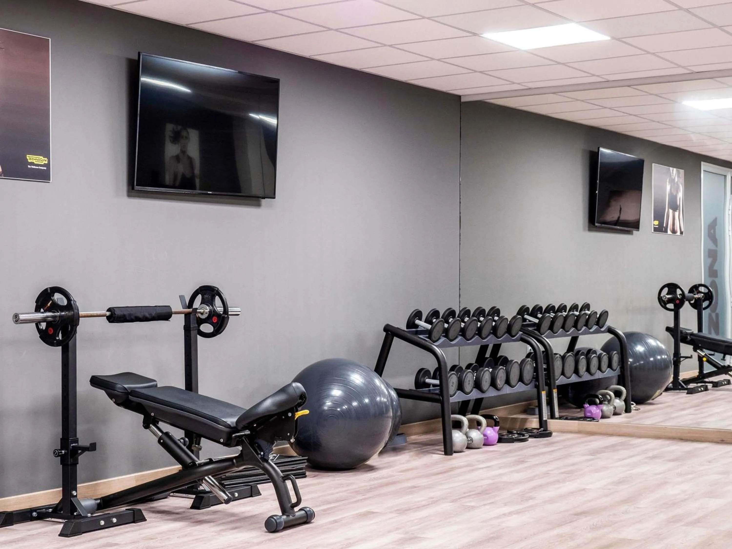 Fitness centre/facilities in Ibis Styles A Coruna