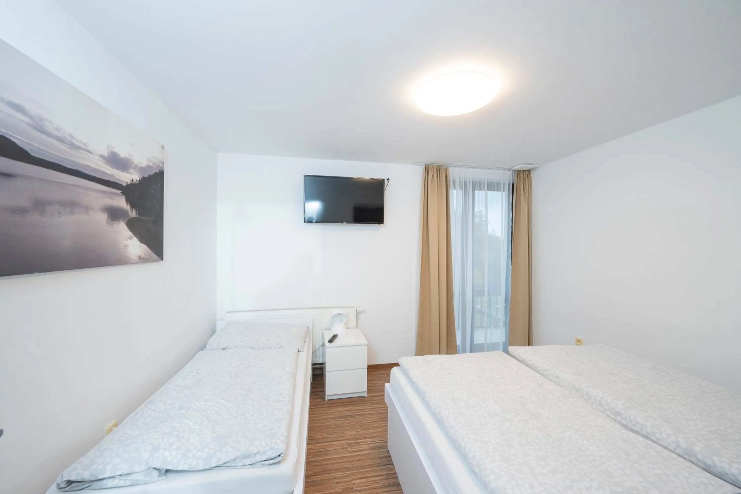 Bed in Wellness Hotel Orlík