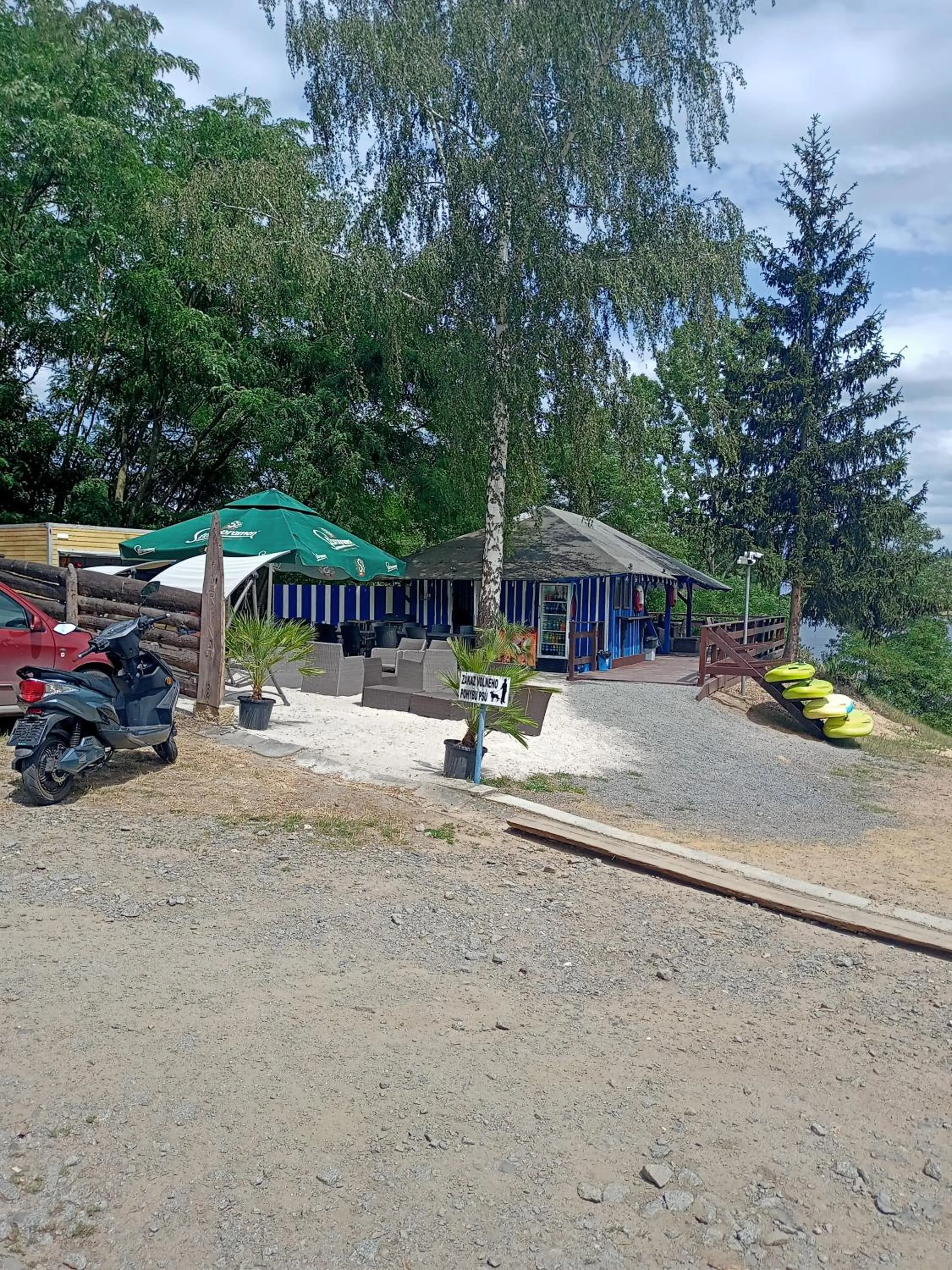 Beach in Wellness Hotel Orlík