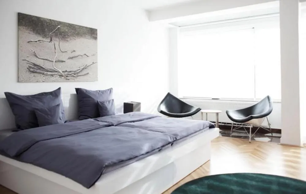 Bed in Wellness Hotel Orlík