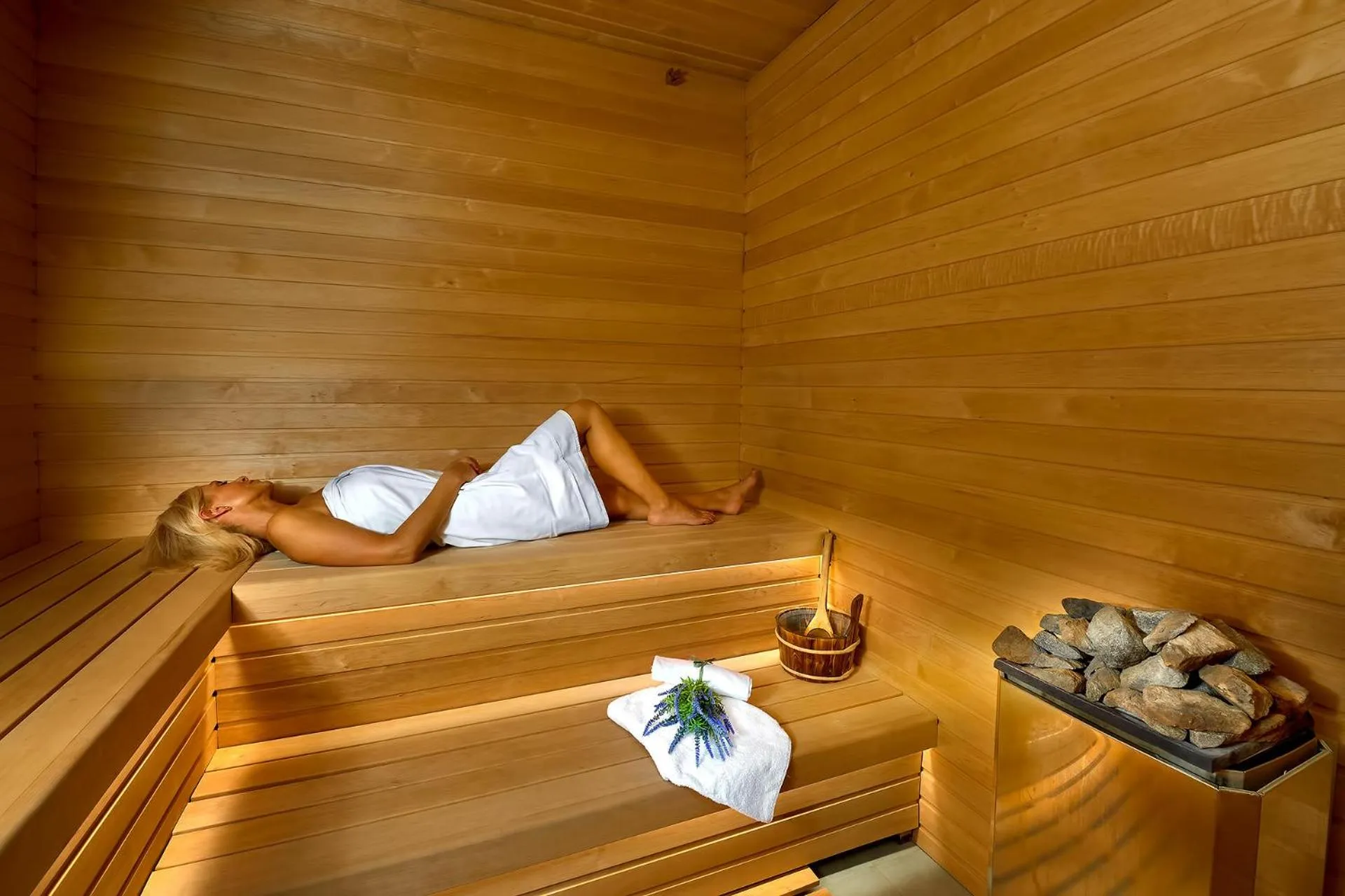 Spa and wellness centre/facilities in Wellness Hotel Orlík