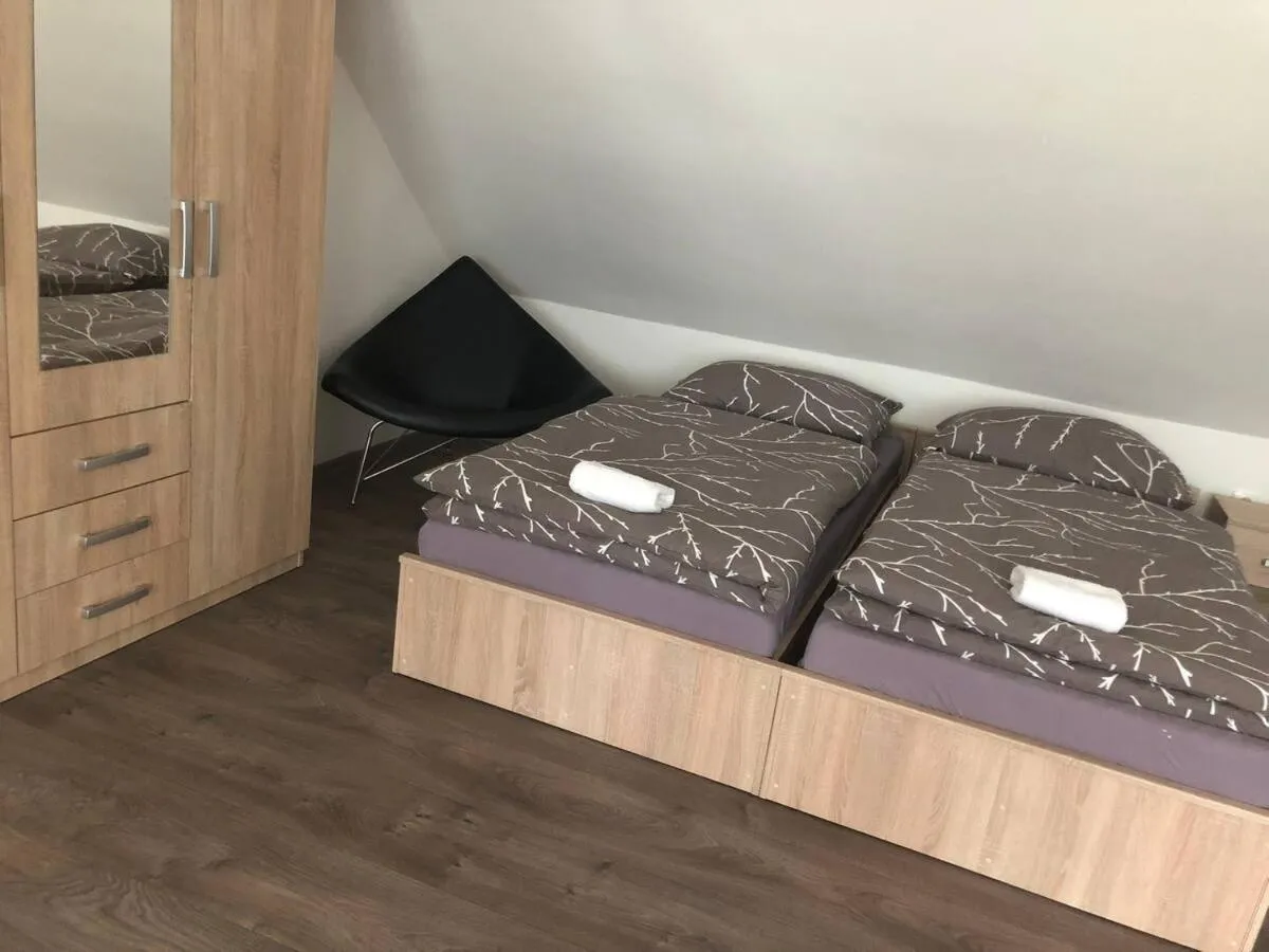 Bed in Wellness Hotel Orlík