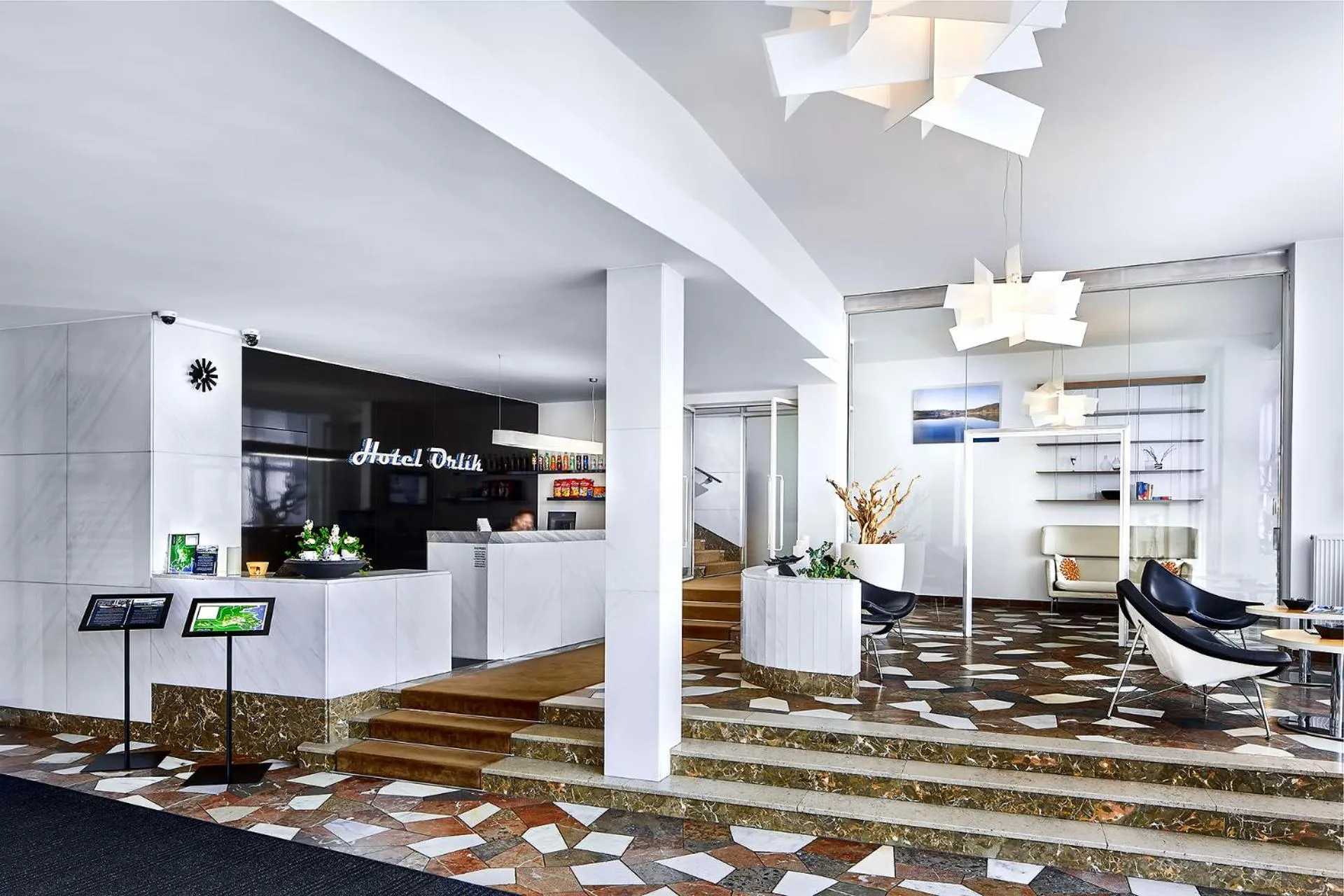 Lobby or reception in Wellness Hotel Orlík