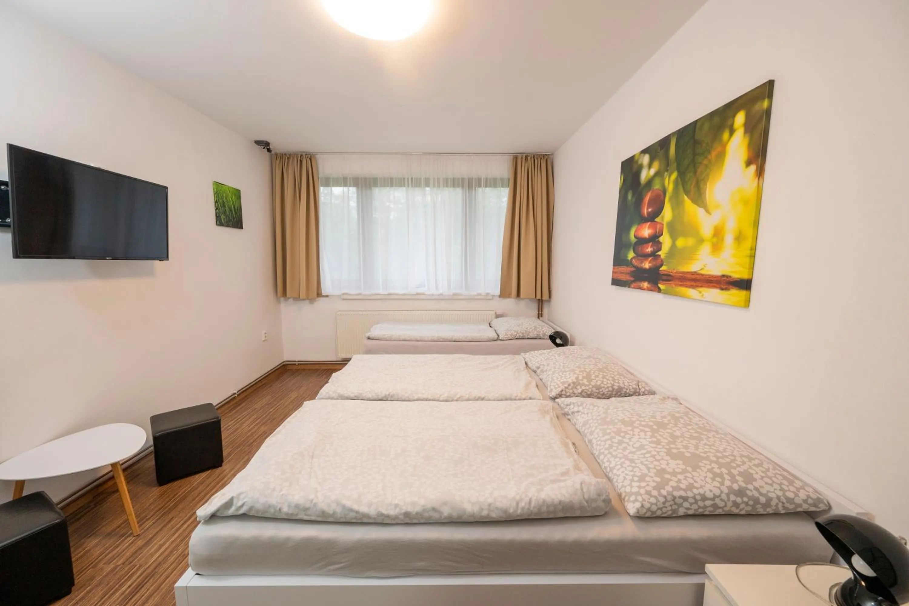 Bed in Wellness Hotel Orlík