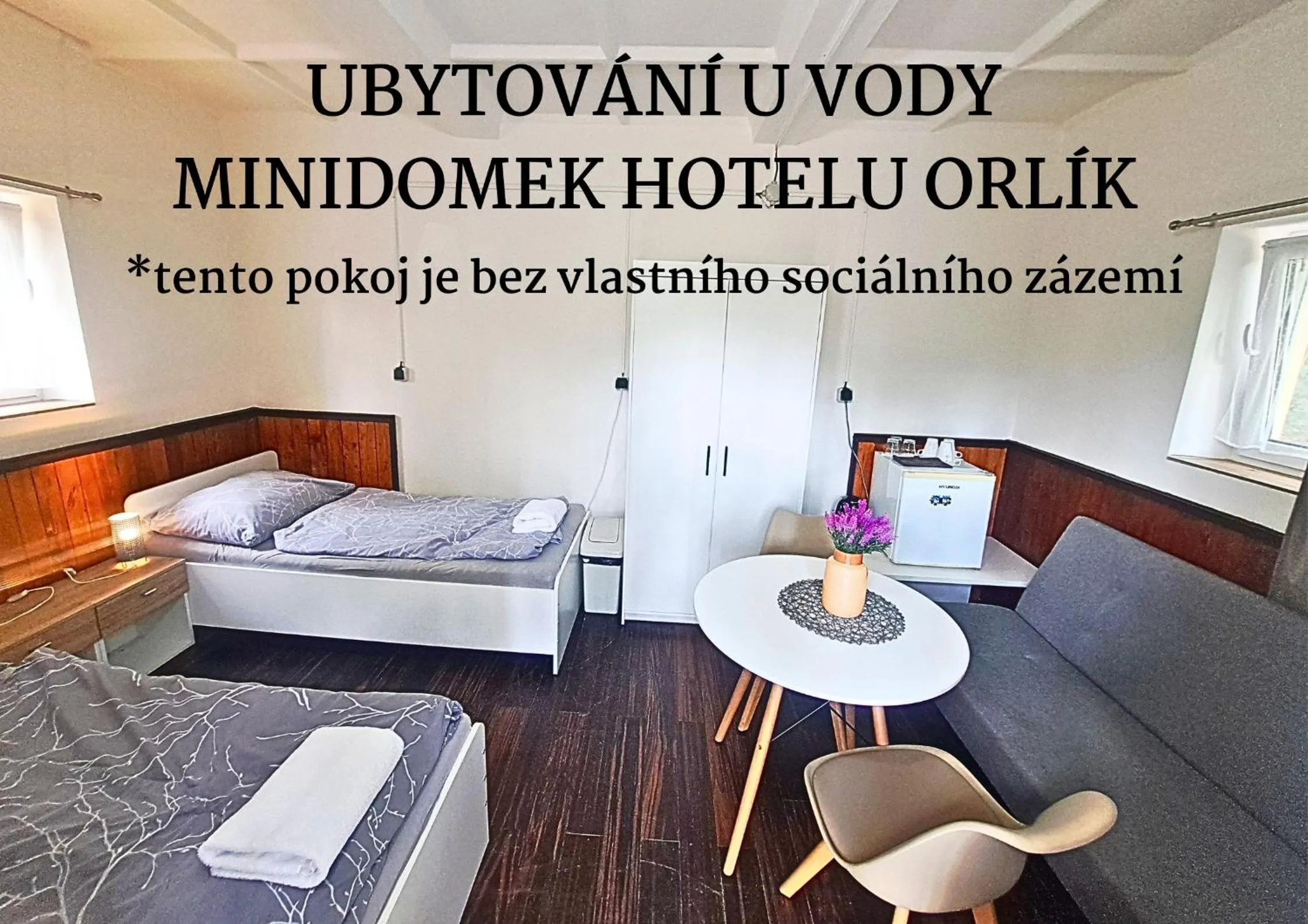 Property building, Bed in Wellness Hotel Orlík