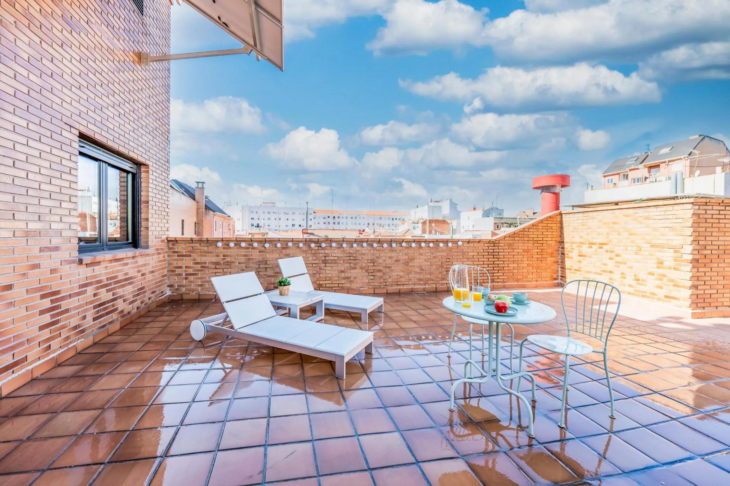 Balcony/Terrace in Apartamentos G3 Galeon