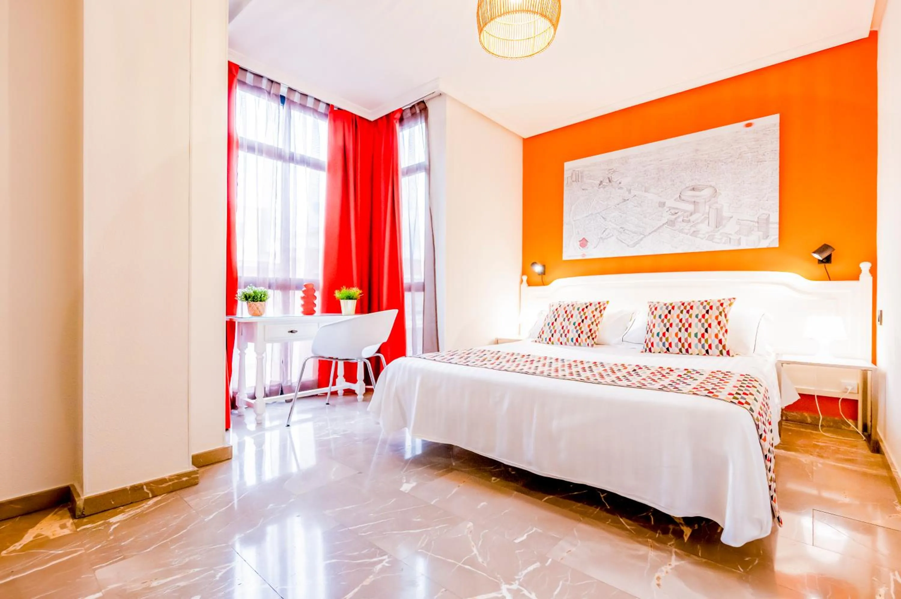 Bed in Apartamentos G3 Galeon