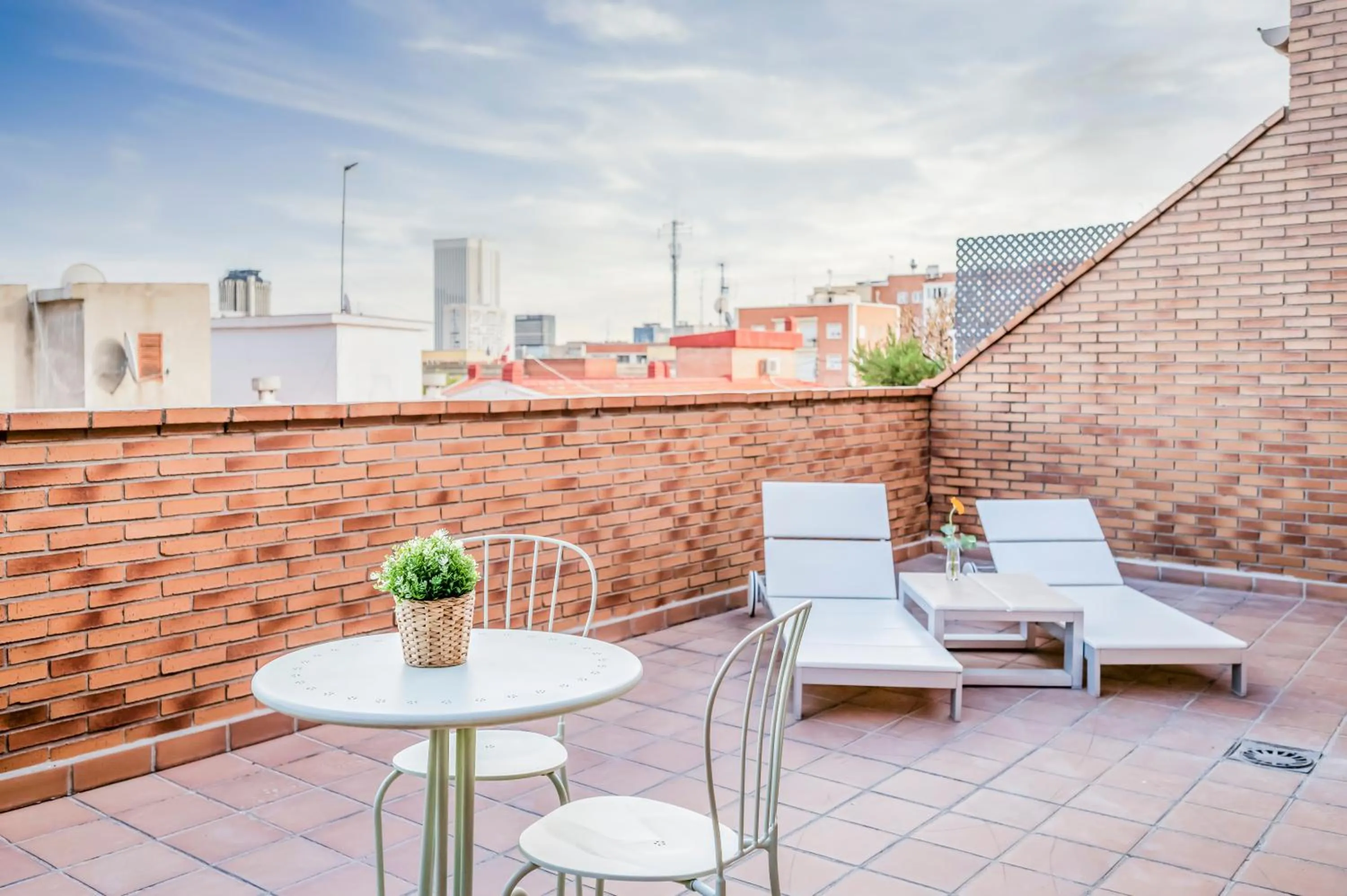 Patio in Apartamentos G3 Galeon
