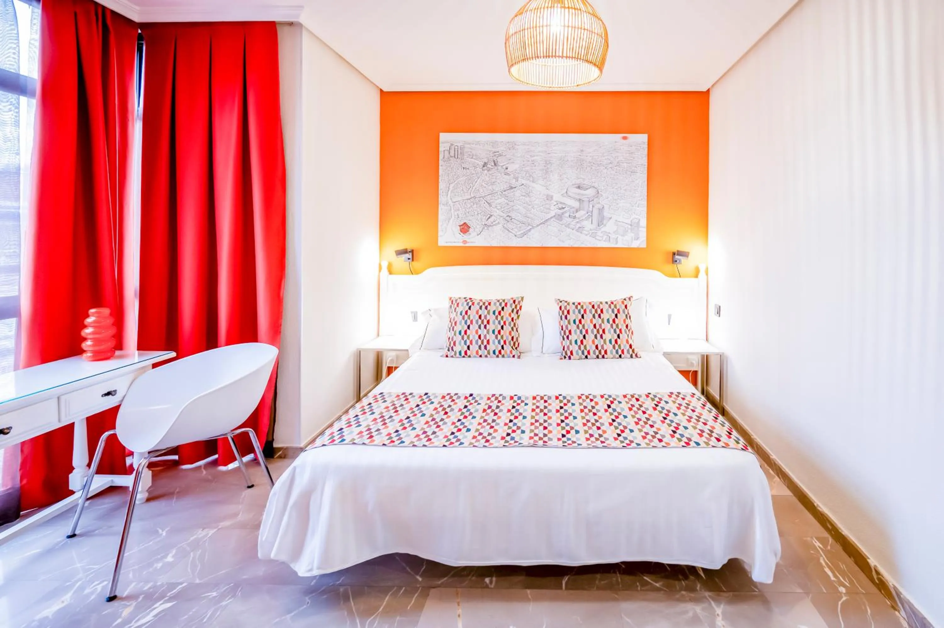 Bed in Apartamentos G3 Galeon