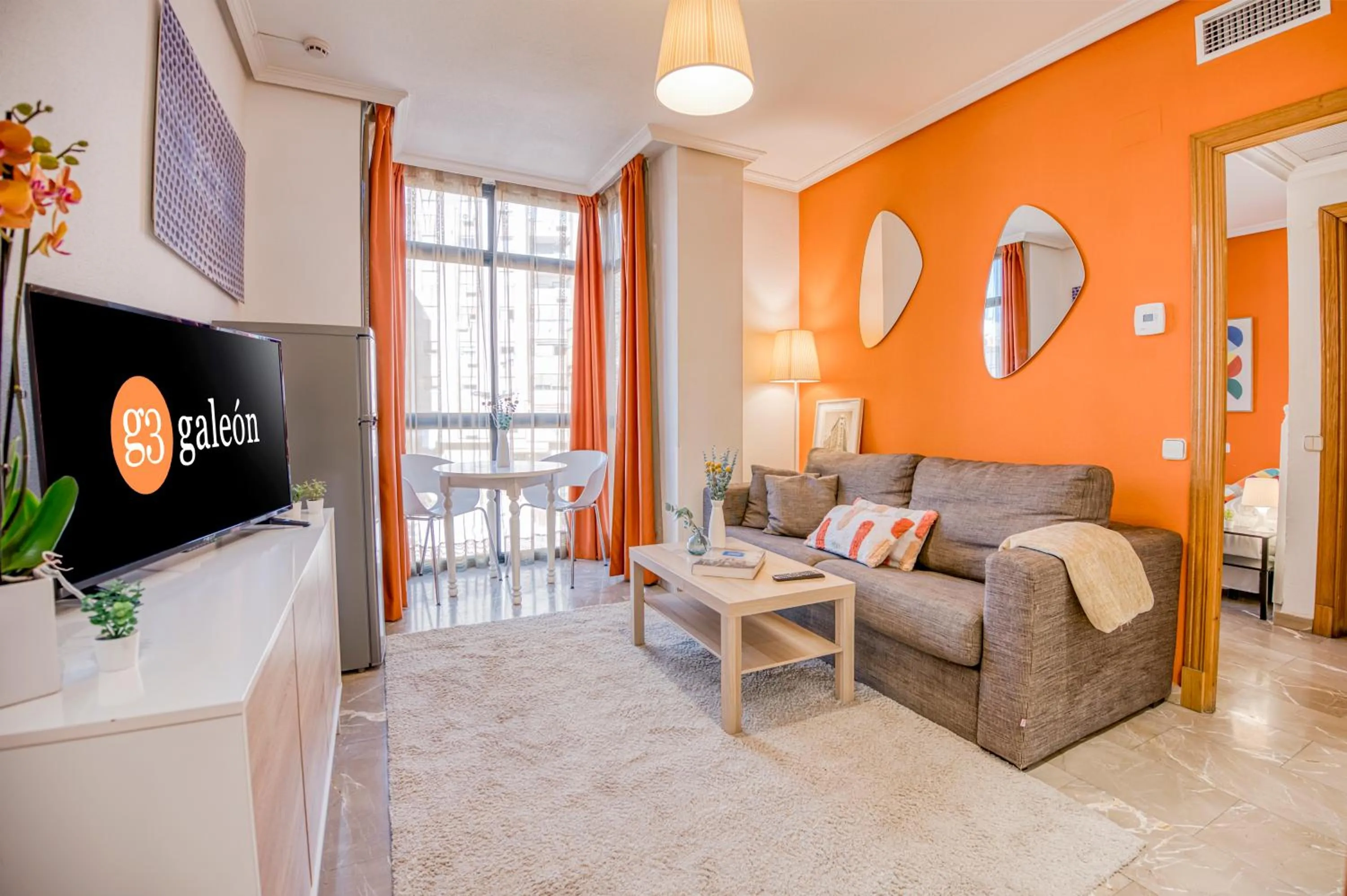 Living room in Apartamentos G3 Galeon