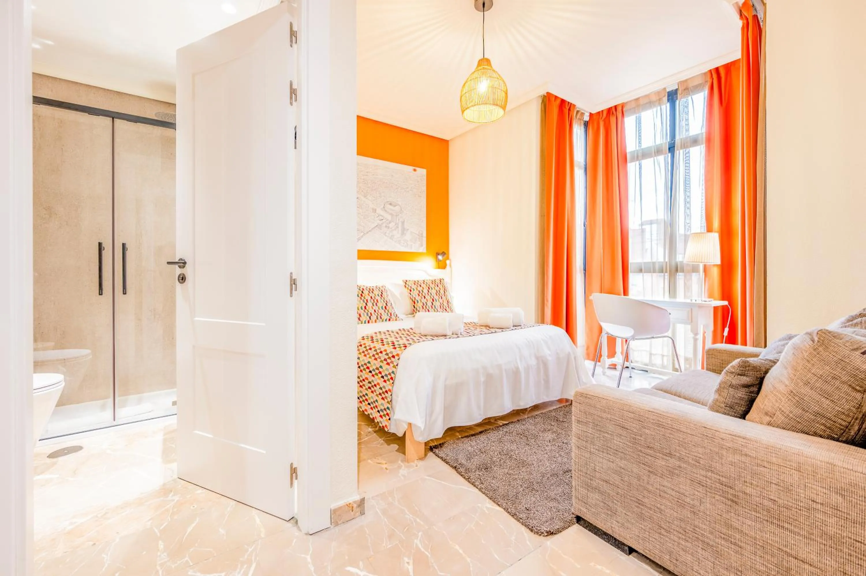 Bed in Apartamentos G3 Galeon