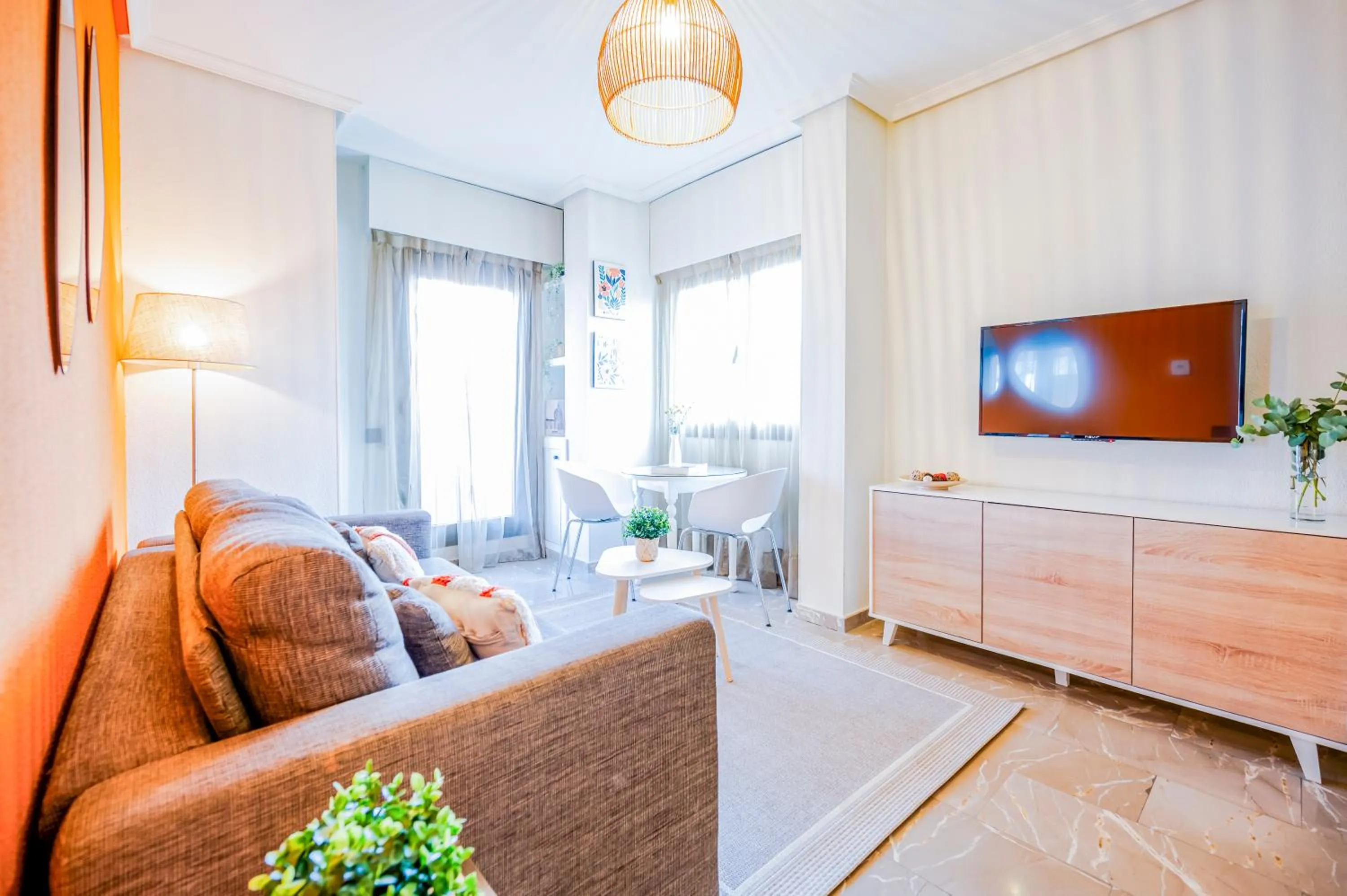 Communal lounge/ TV room in Apartamentos G3 Galeon