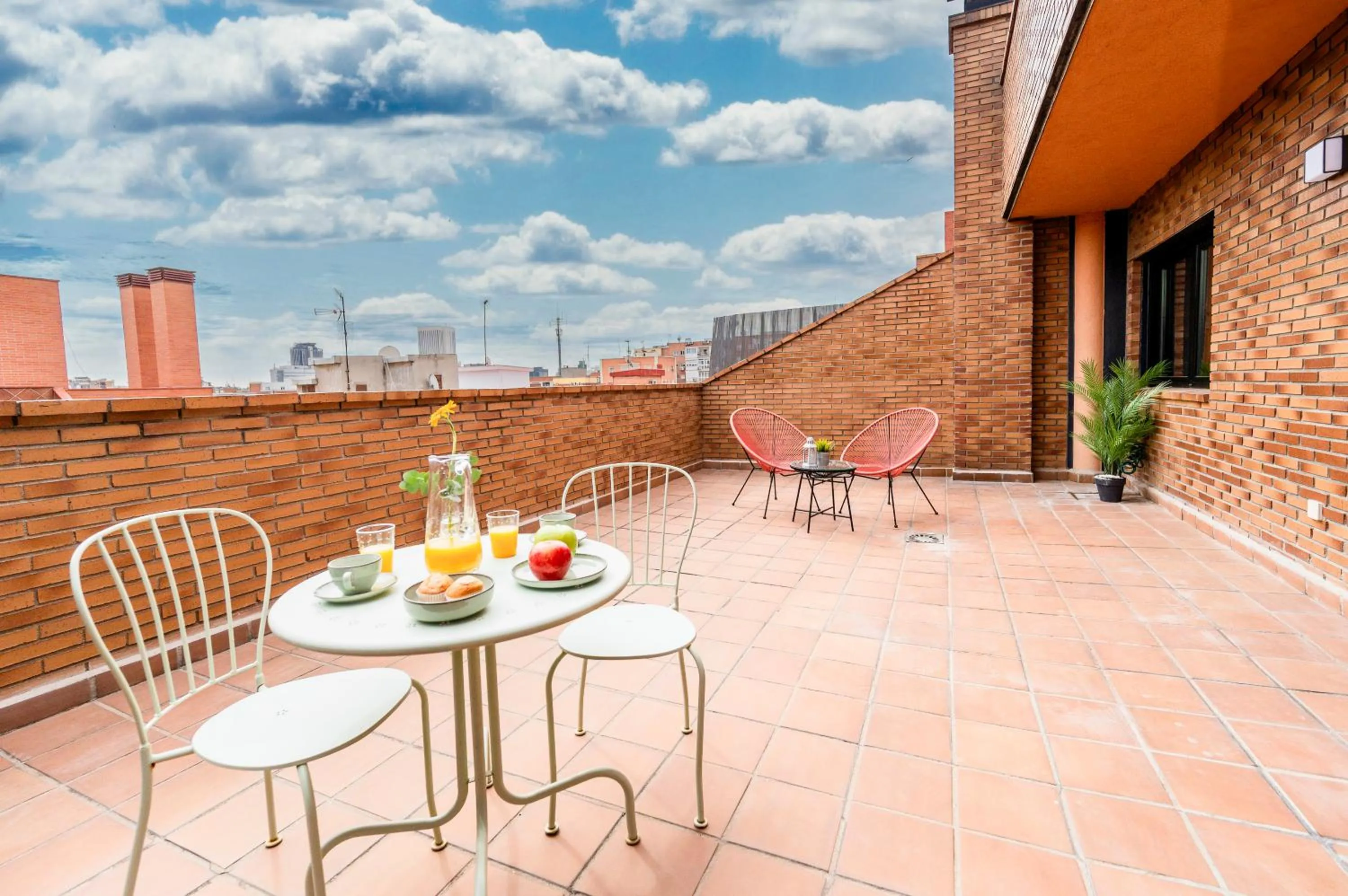 Patio in Apartamentos G3 Galeon