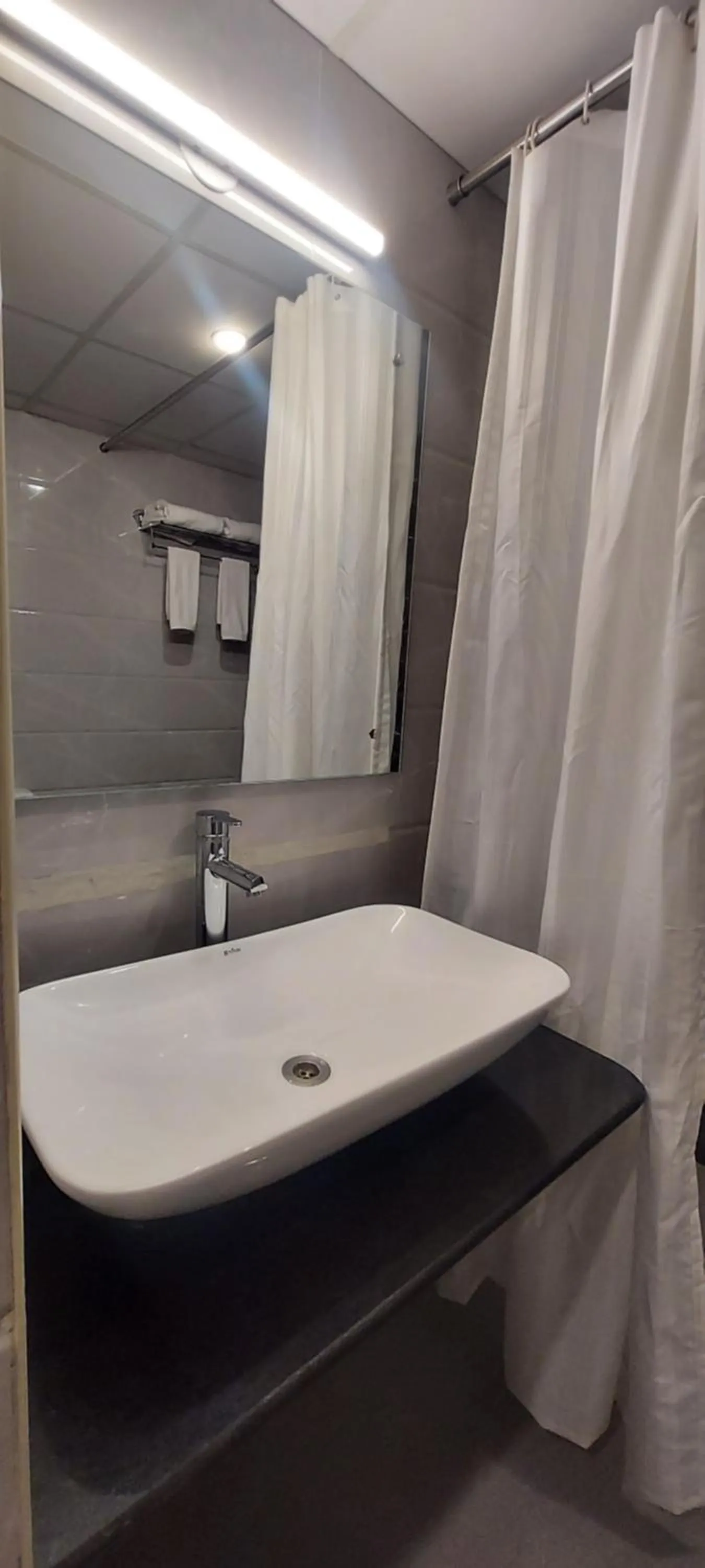 Bathroom in VITS SELECT BENGALURU Near Manyata Tech