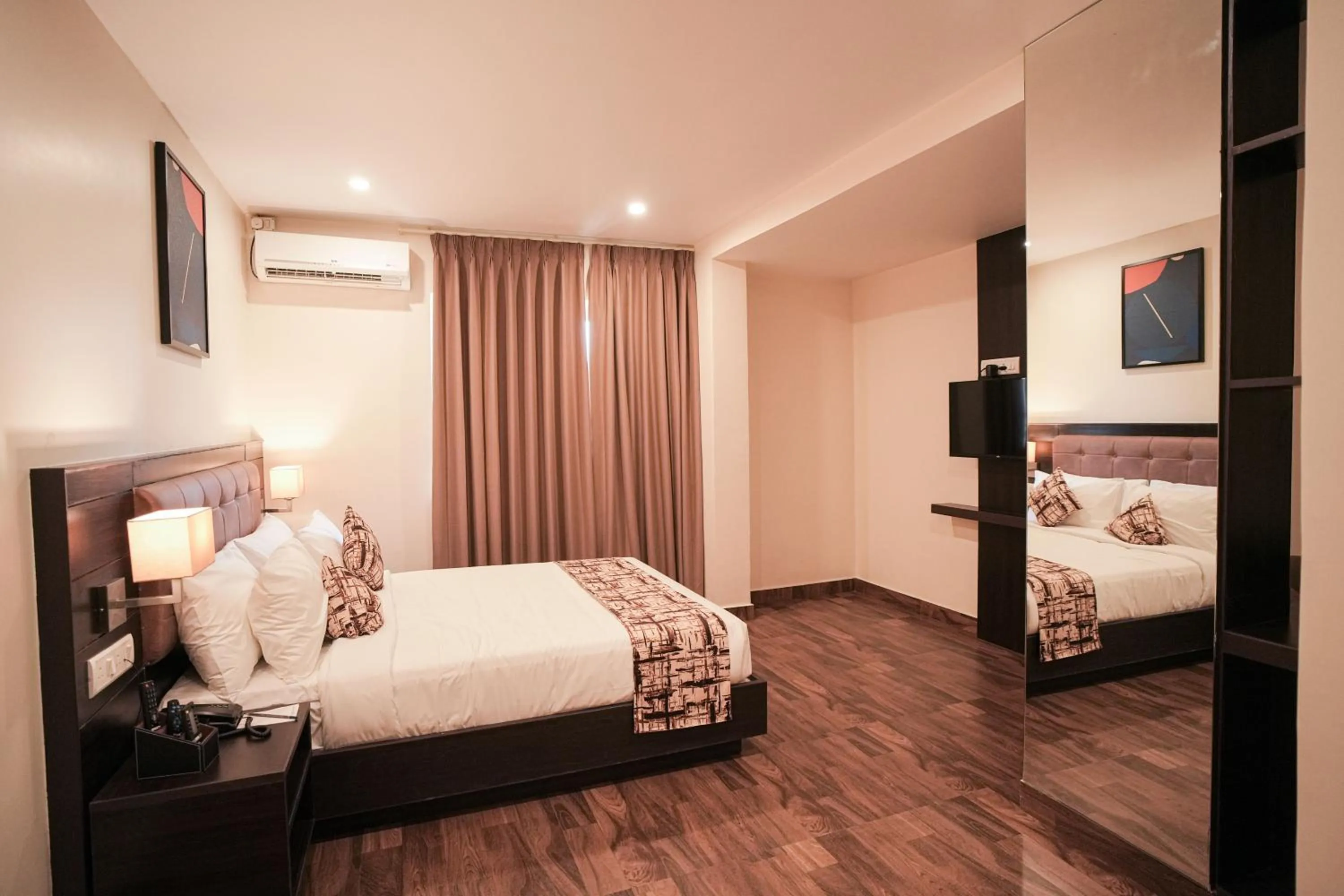 Bedroom, Bed in VITS SELECT BENGALURU Near Manyata Tech