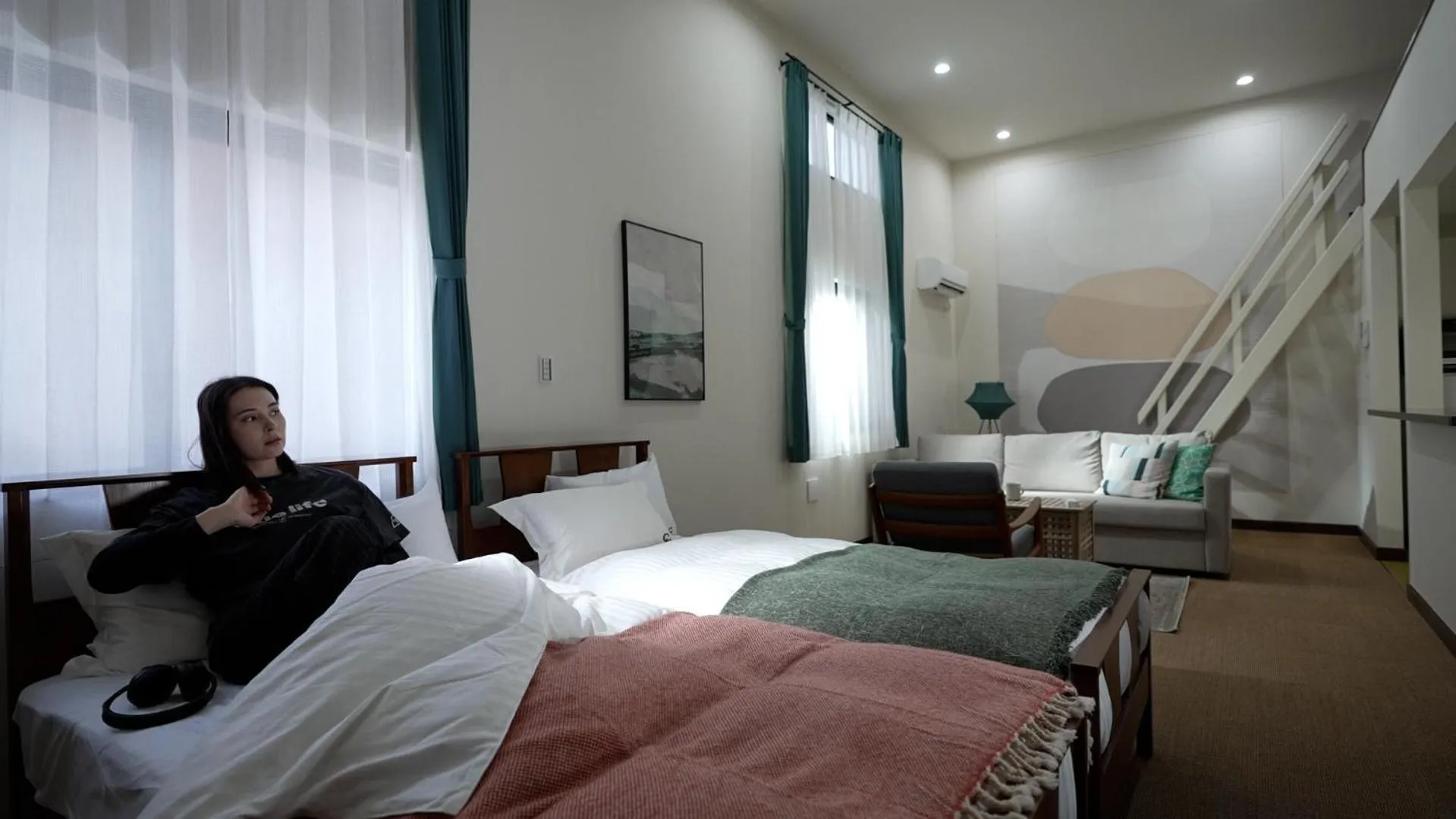 Bedroom, Bed in COFFEE HOTEL Soundwave