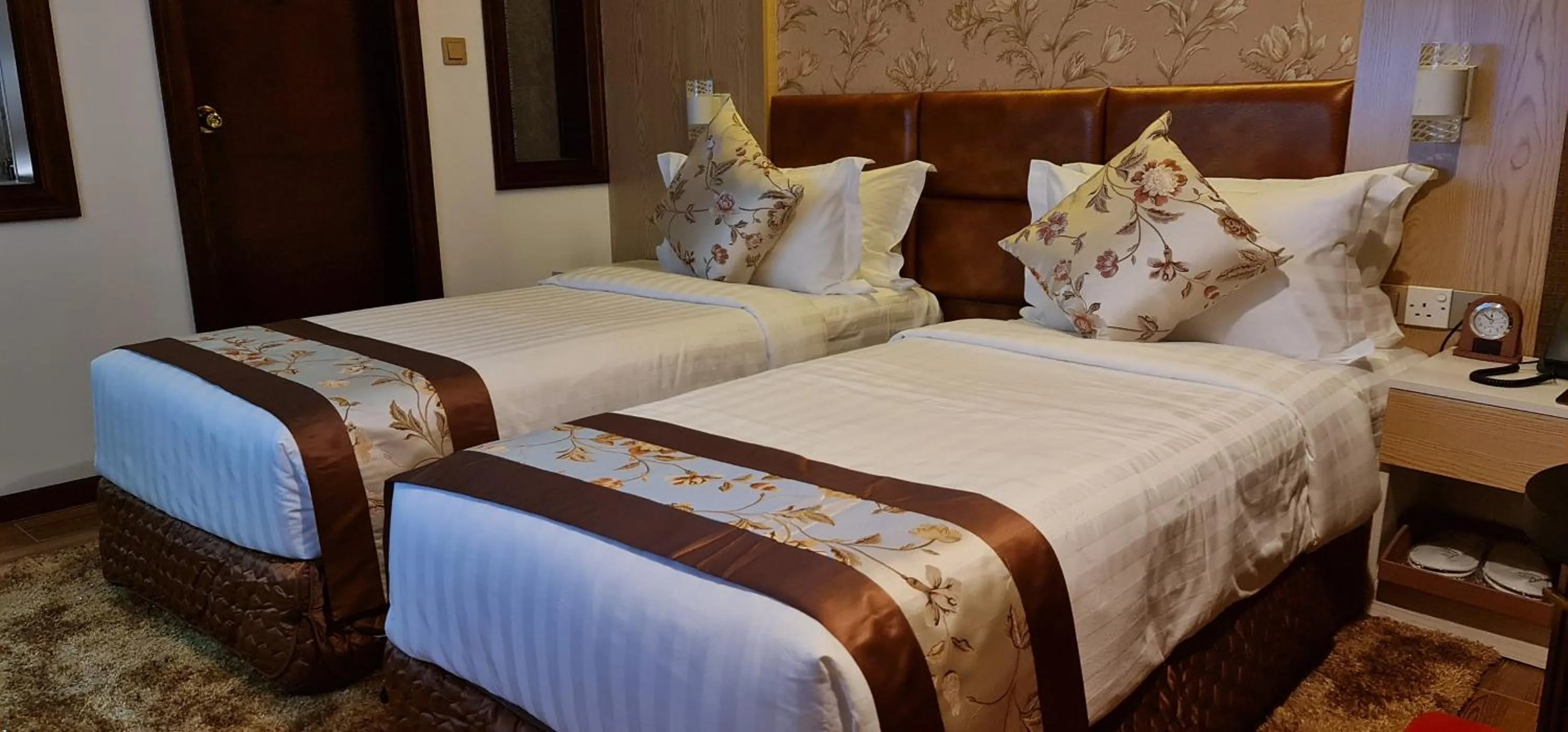 Bed in Summer Beach Maldives