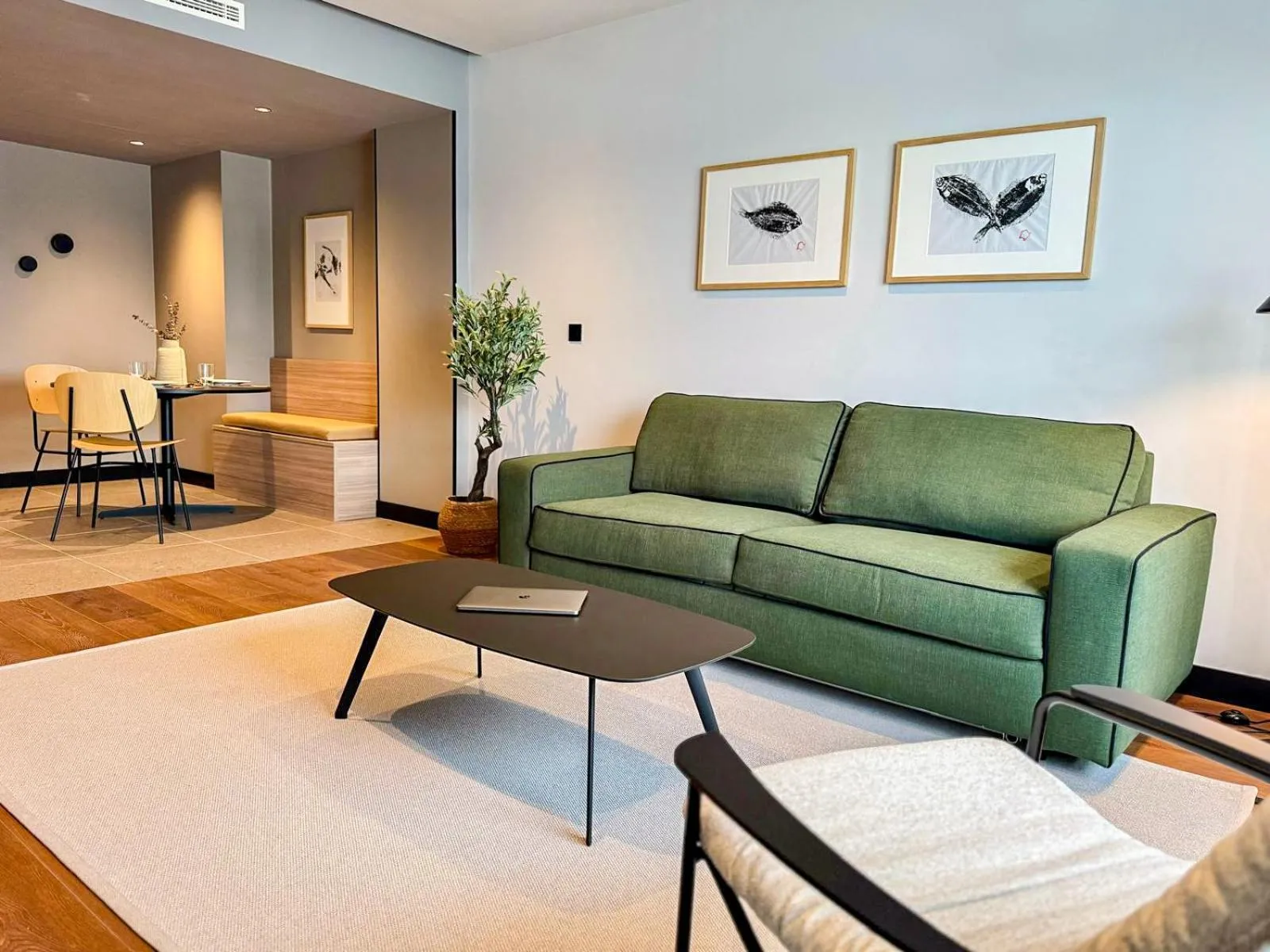 Living room in Hotel Bahía de Vigo