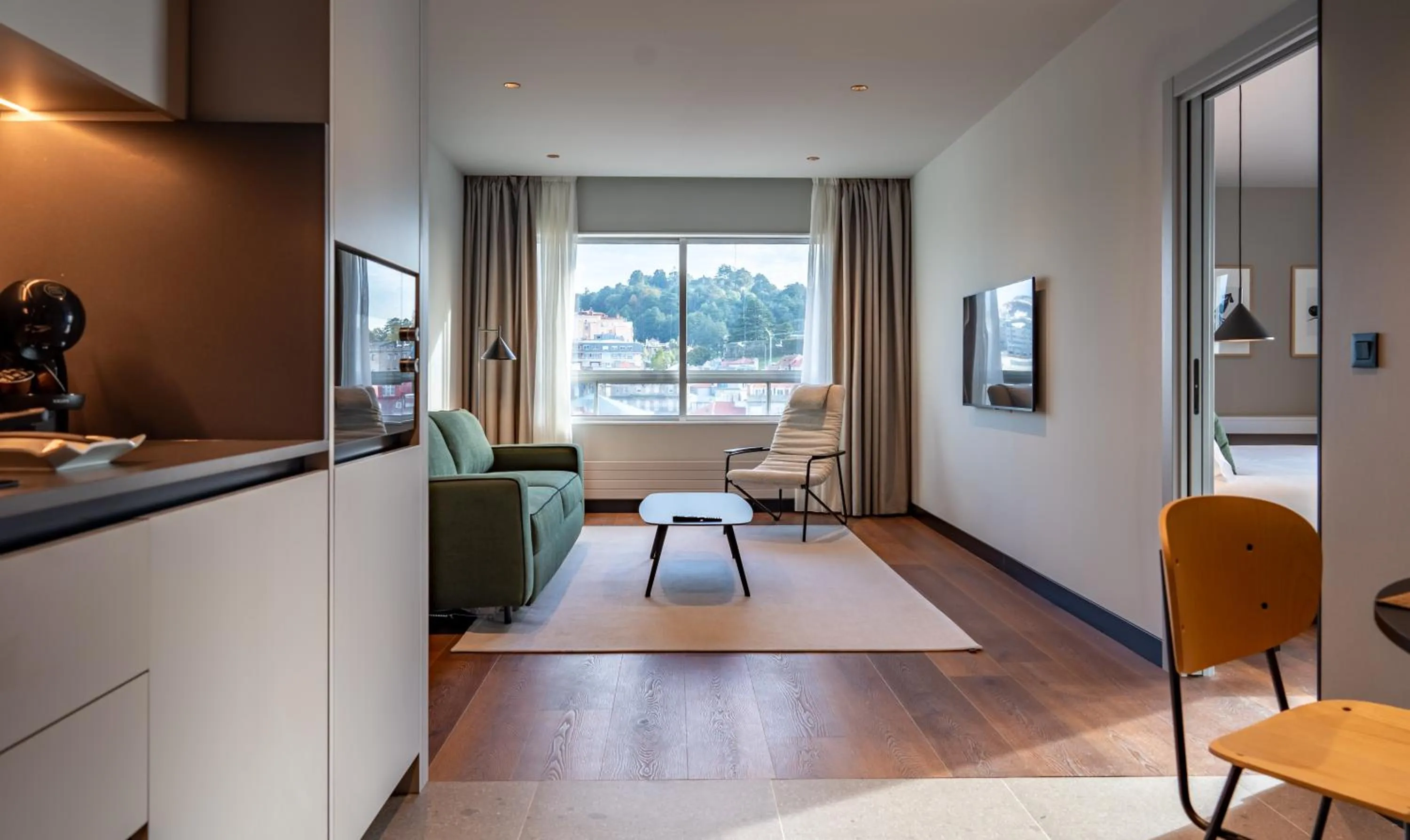 Seating area in Hotel Bahía de Vigo