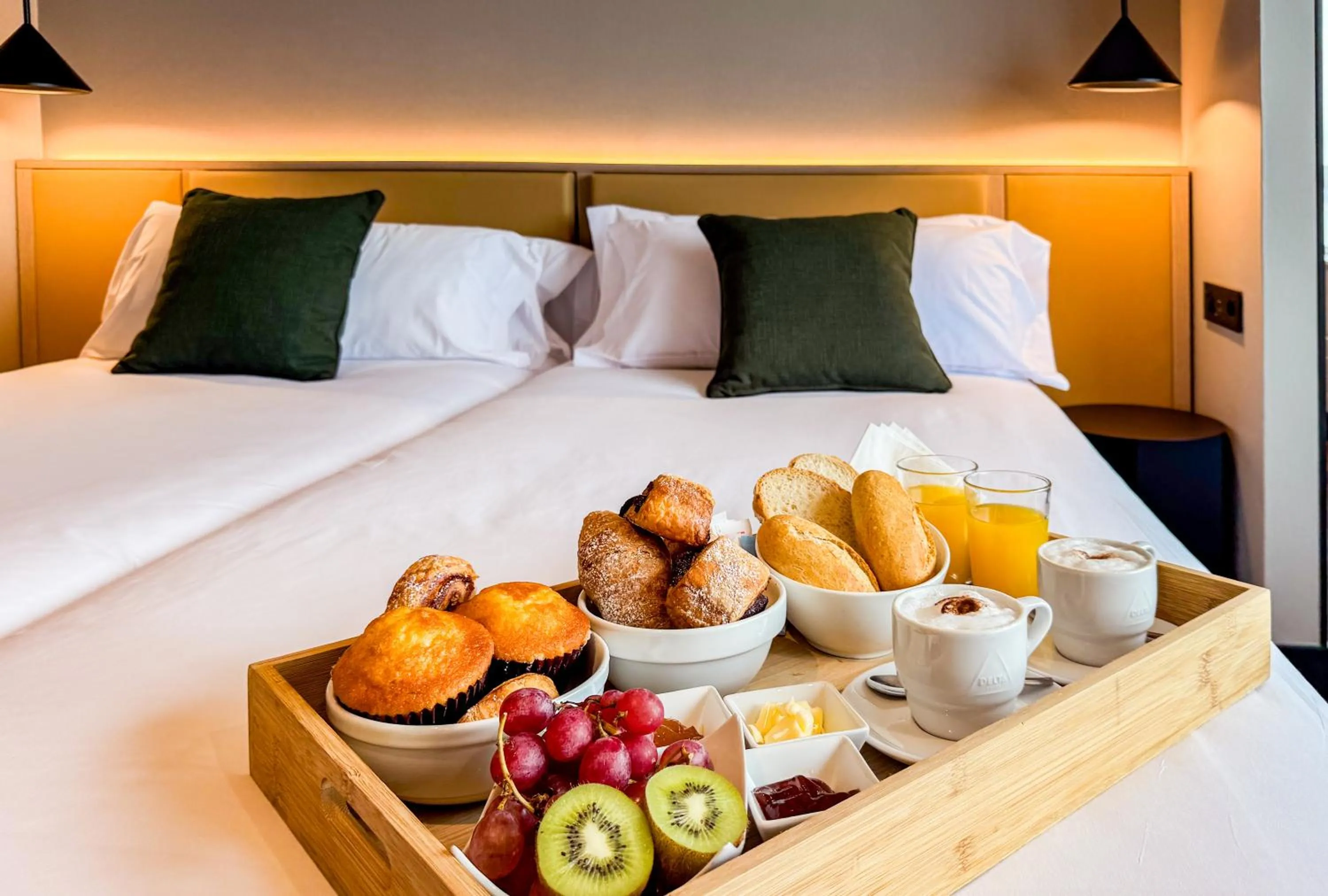 Bed in Hotel Bahía de Vigo