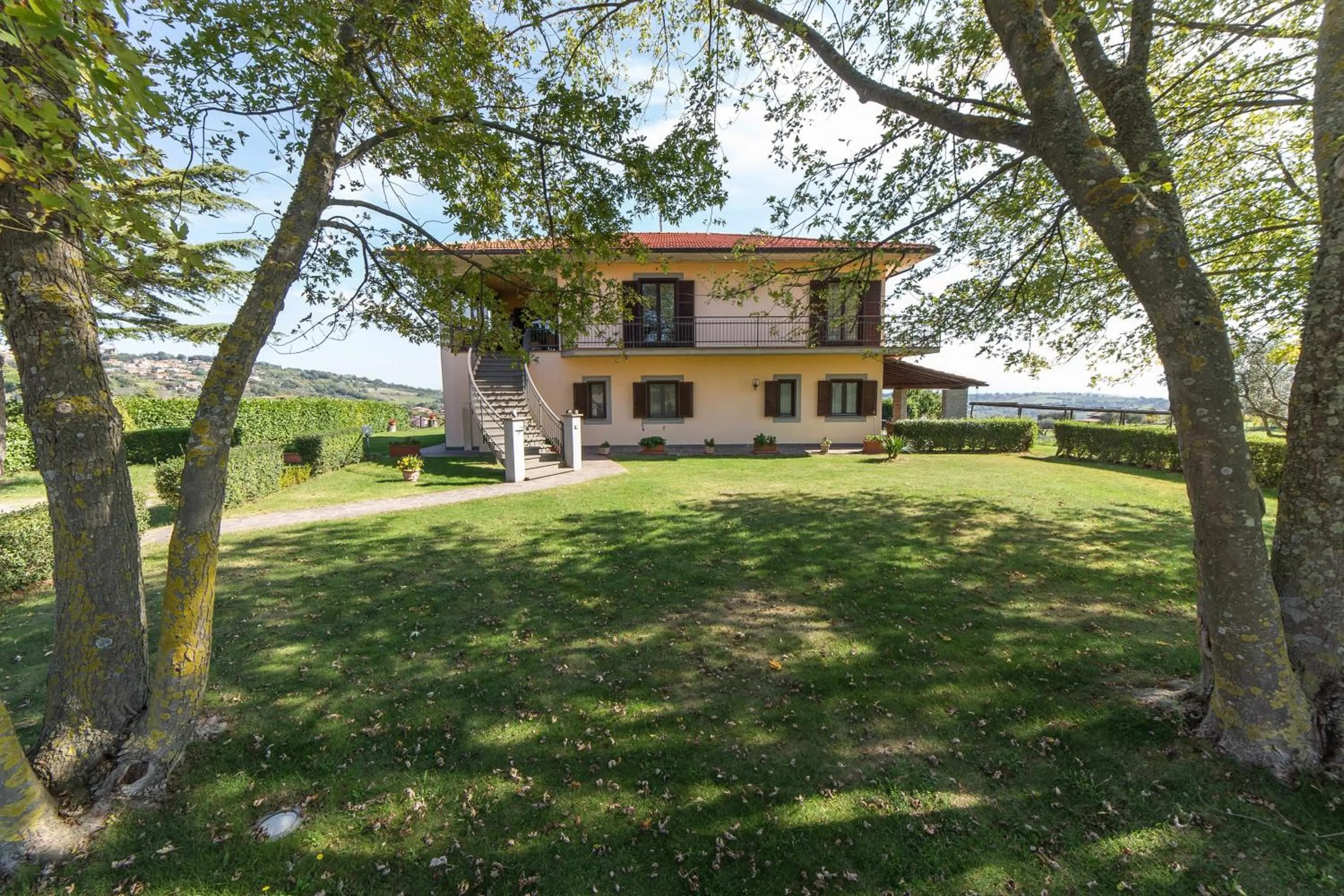 Property building in Agriturismo Bella Cima
