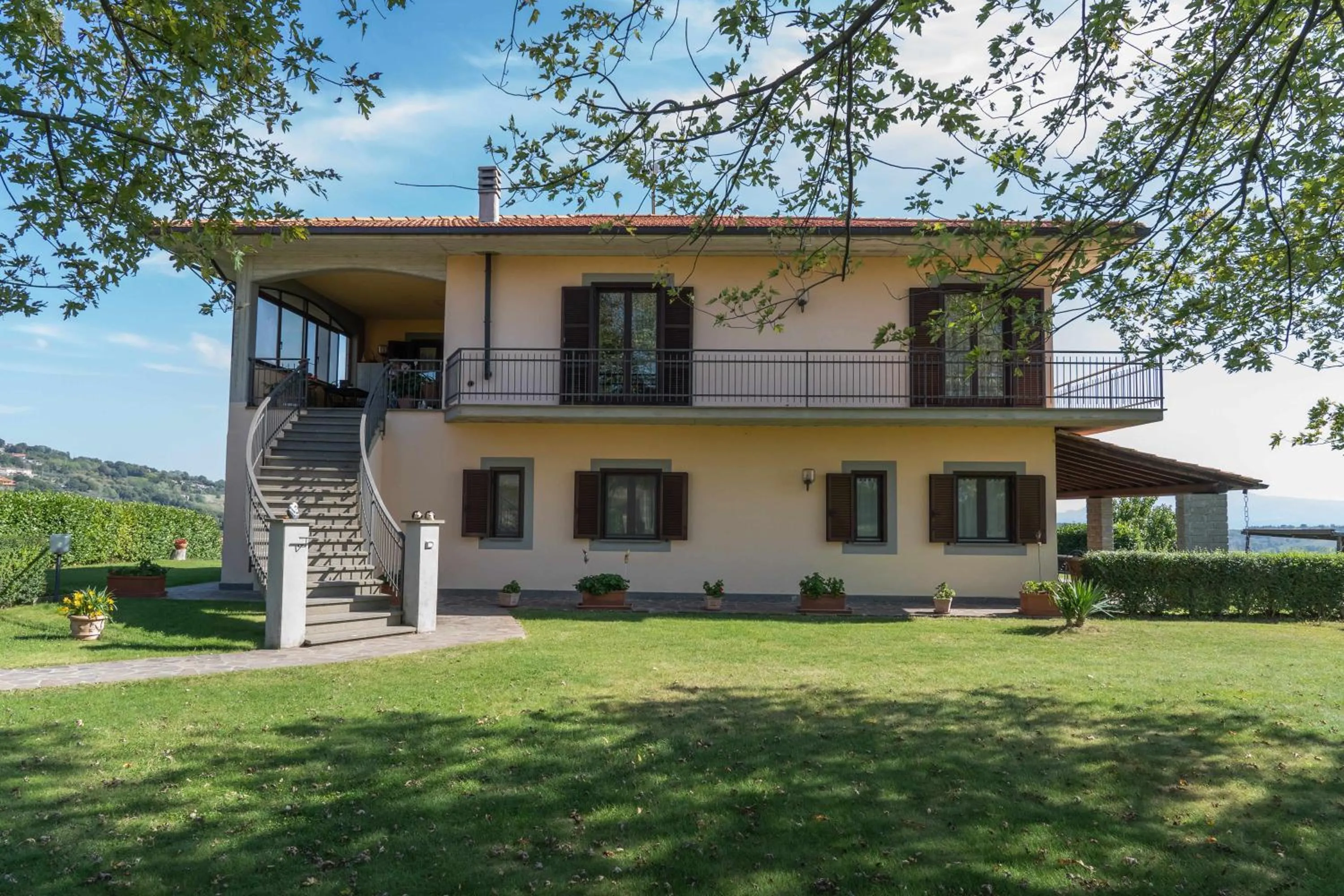 Property building in Agriturismo Bella Cima