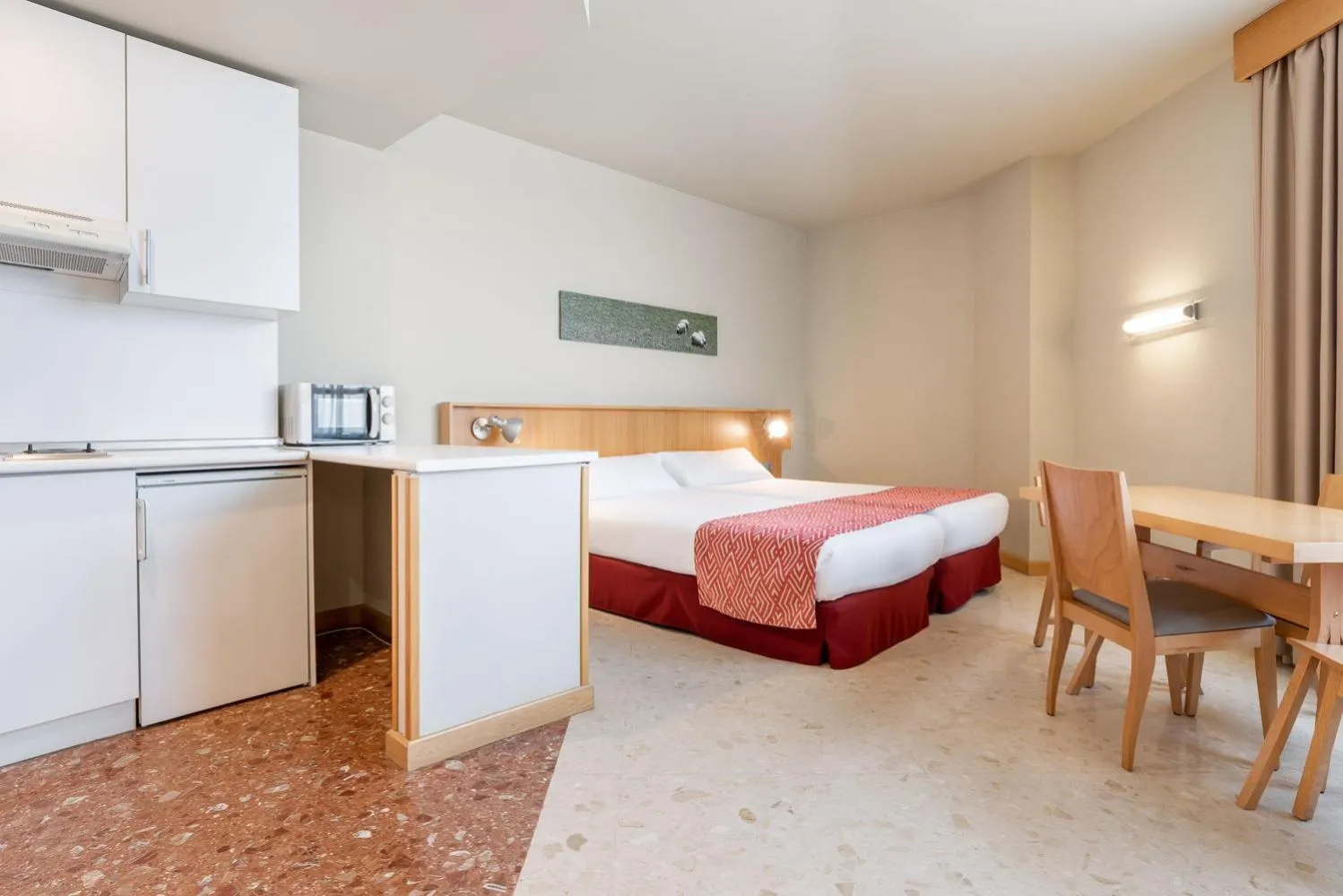 Photo of the whole room, Bed in Aparthotel Exe Campus San Mamés