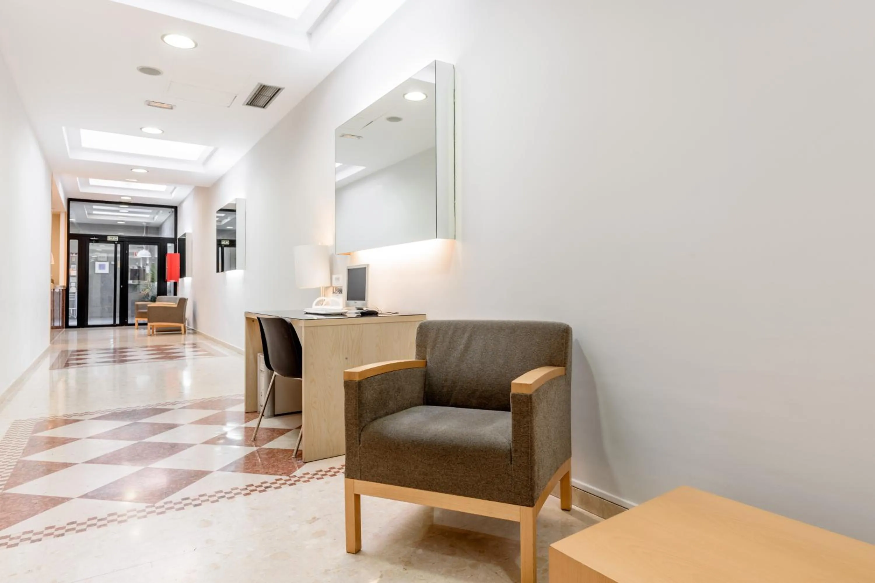 Lobby or reception in Aparthotel Exe Campus San Mamés