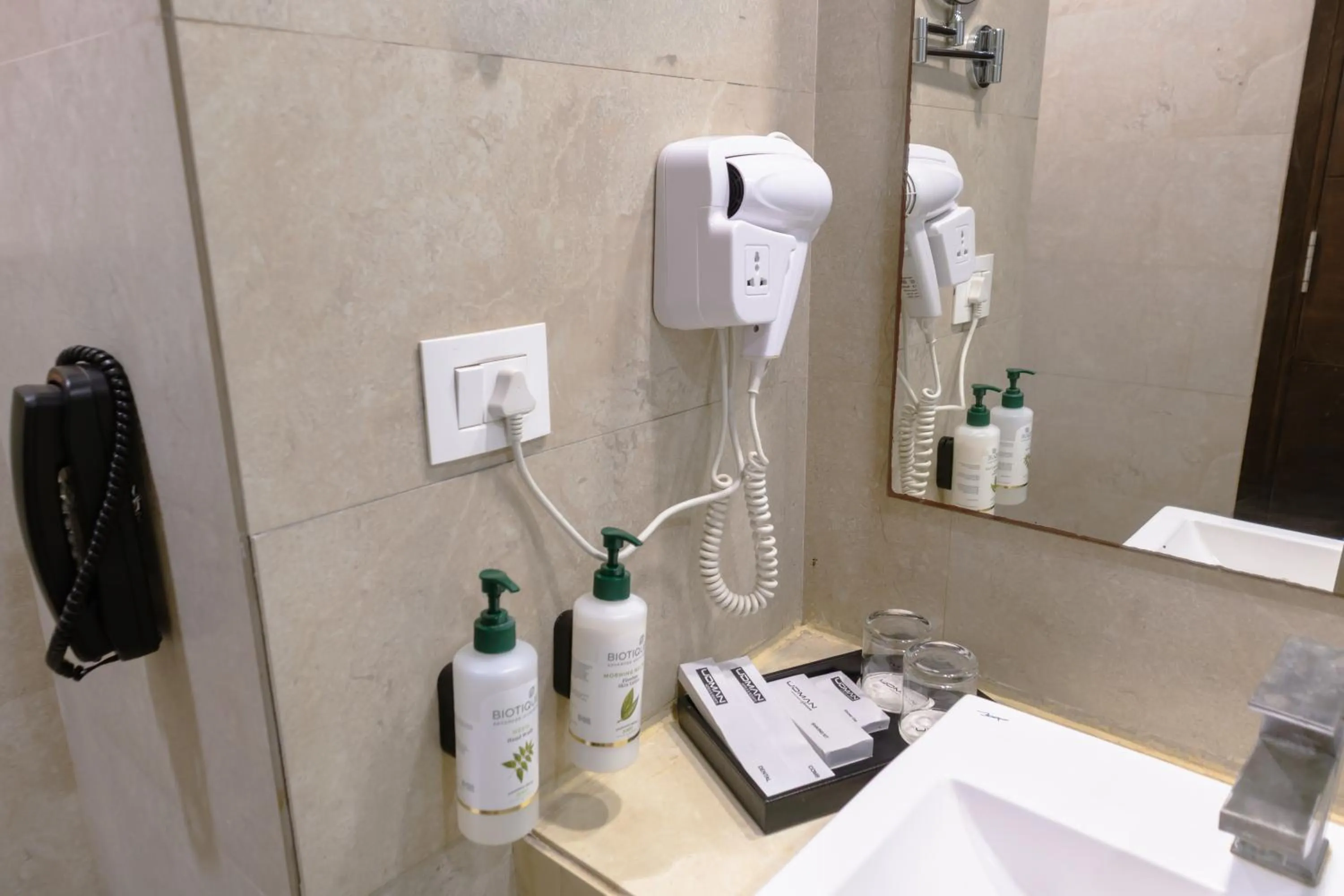 Bathroom in Udman Hotel Chhattarpur