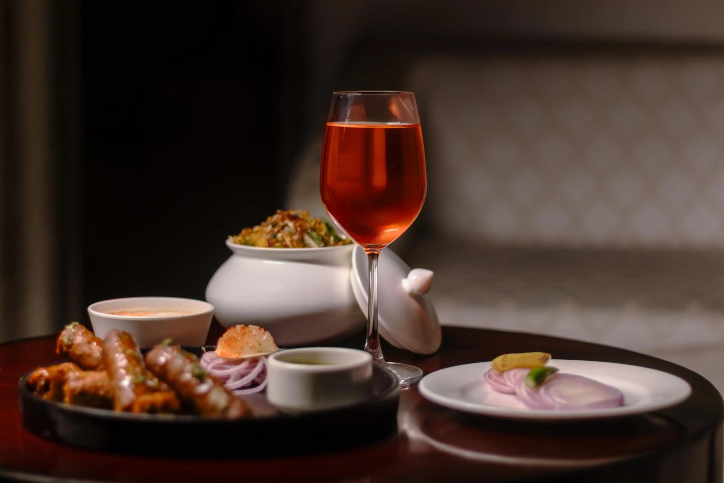 Food close-up in Udman Hotel Chhattarpur