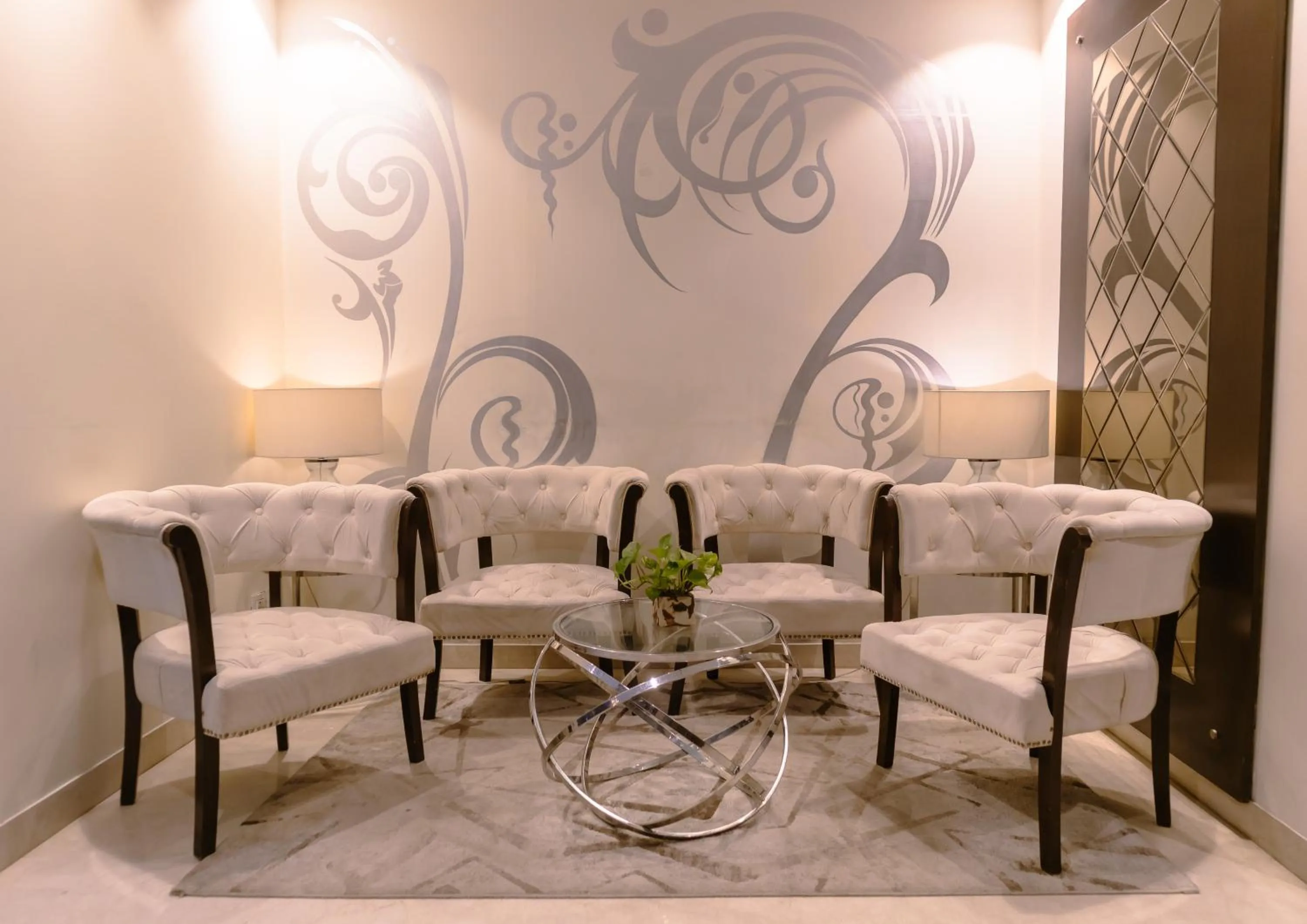 Lobby or reception in Udman Hotel Chhattarpur