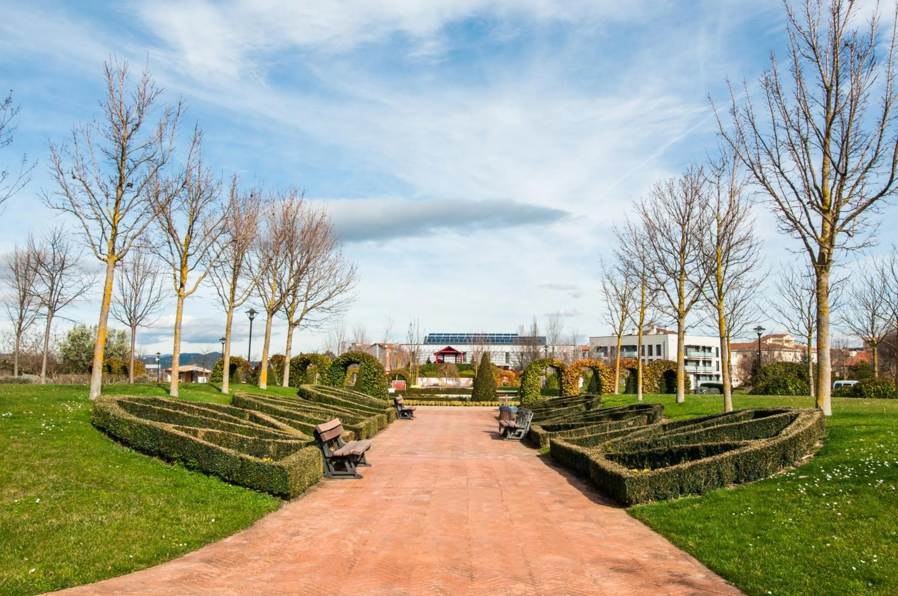 Natural landscape in ibis Styles Pamplona Noain