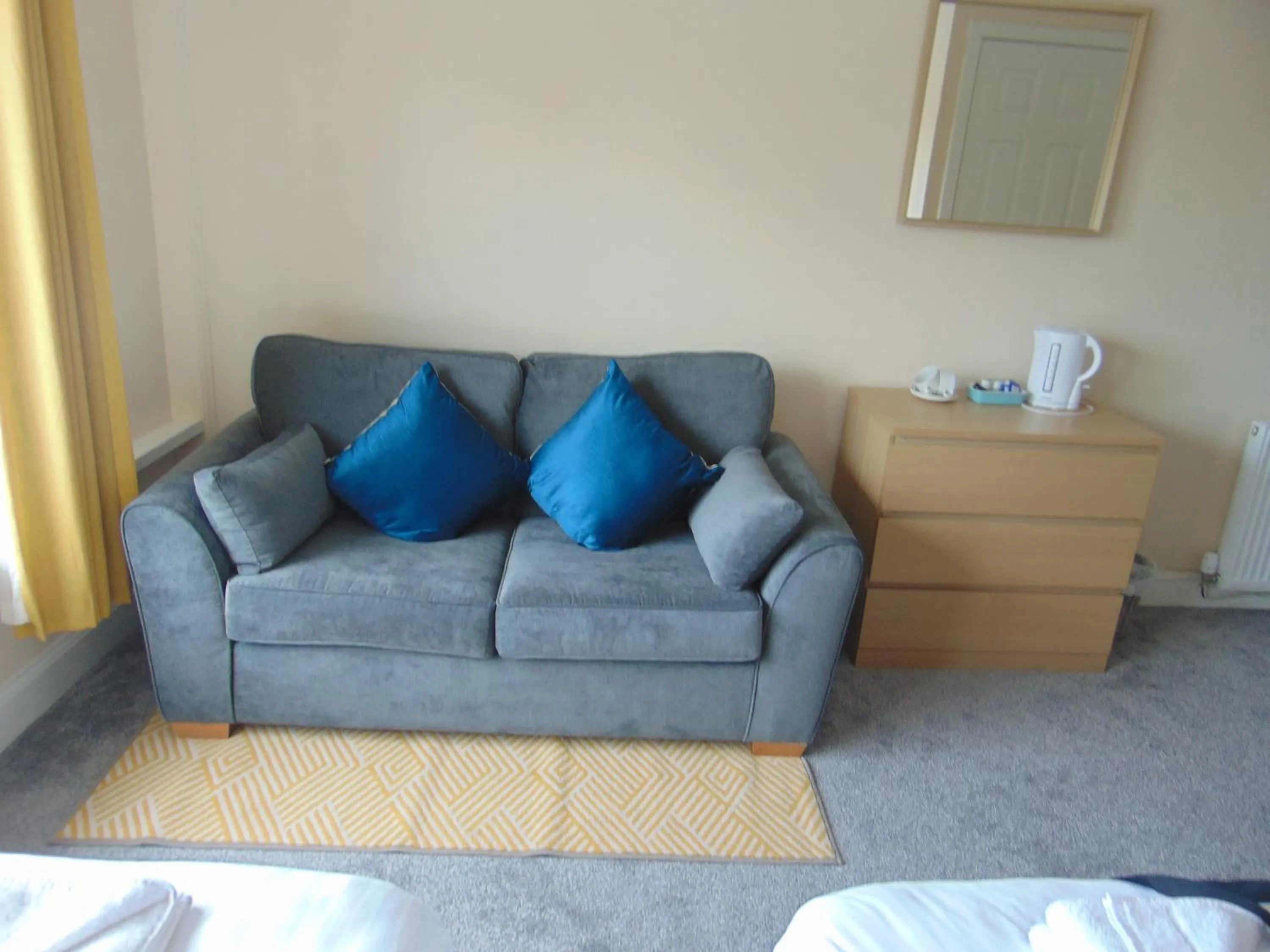 Seating area in Callander Hostel