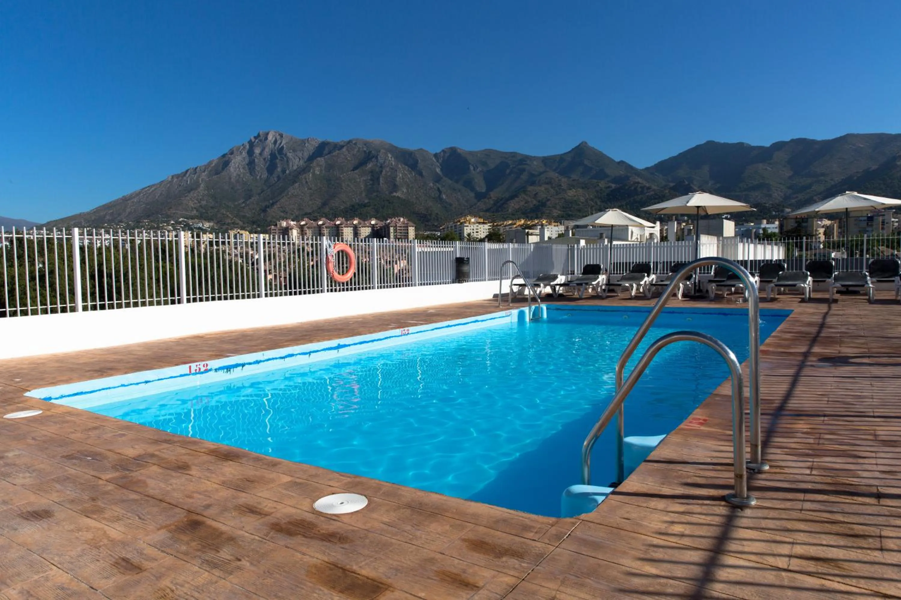 Swimming pool in Ona Marbella Inn