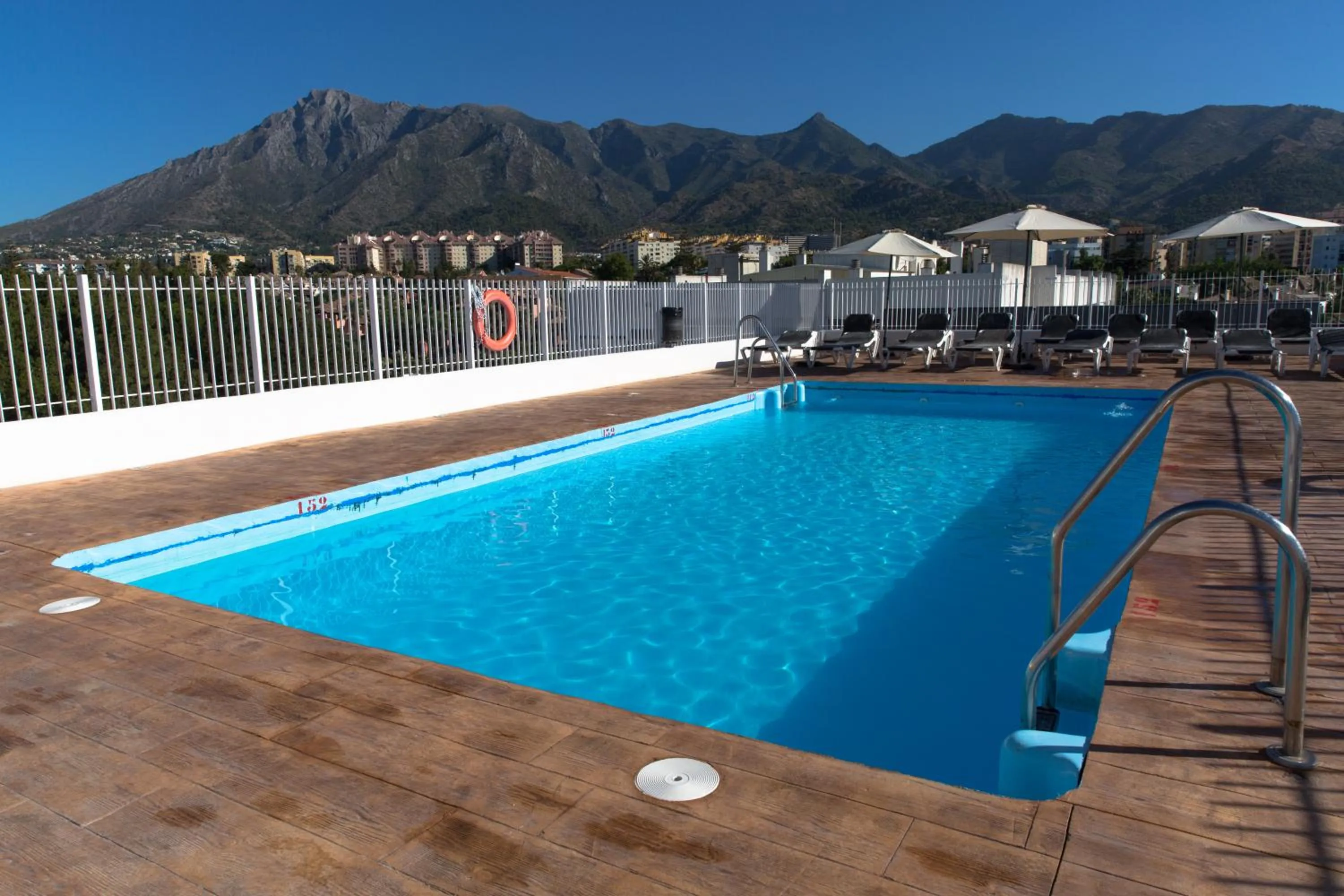 Swimming pool in Ona Marbella Inn