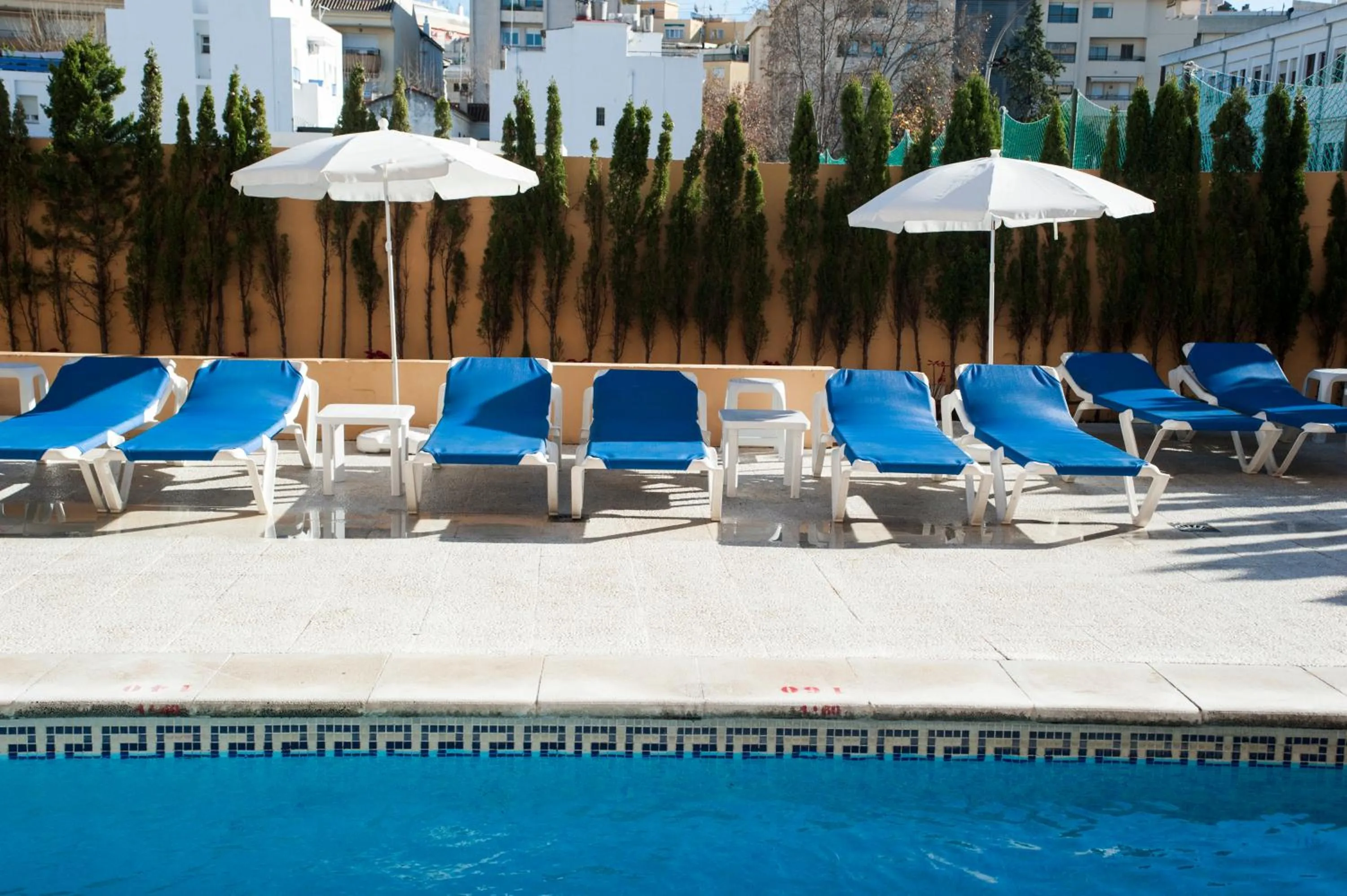 Swimming pool in Hotel El Faro Marbella