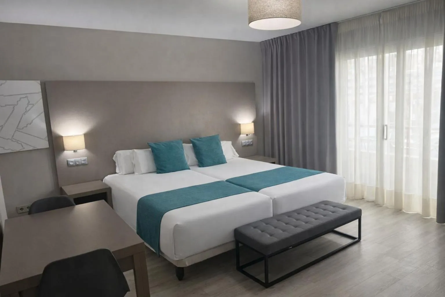 Bed in Hotel El Faro Marbella