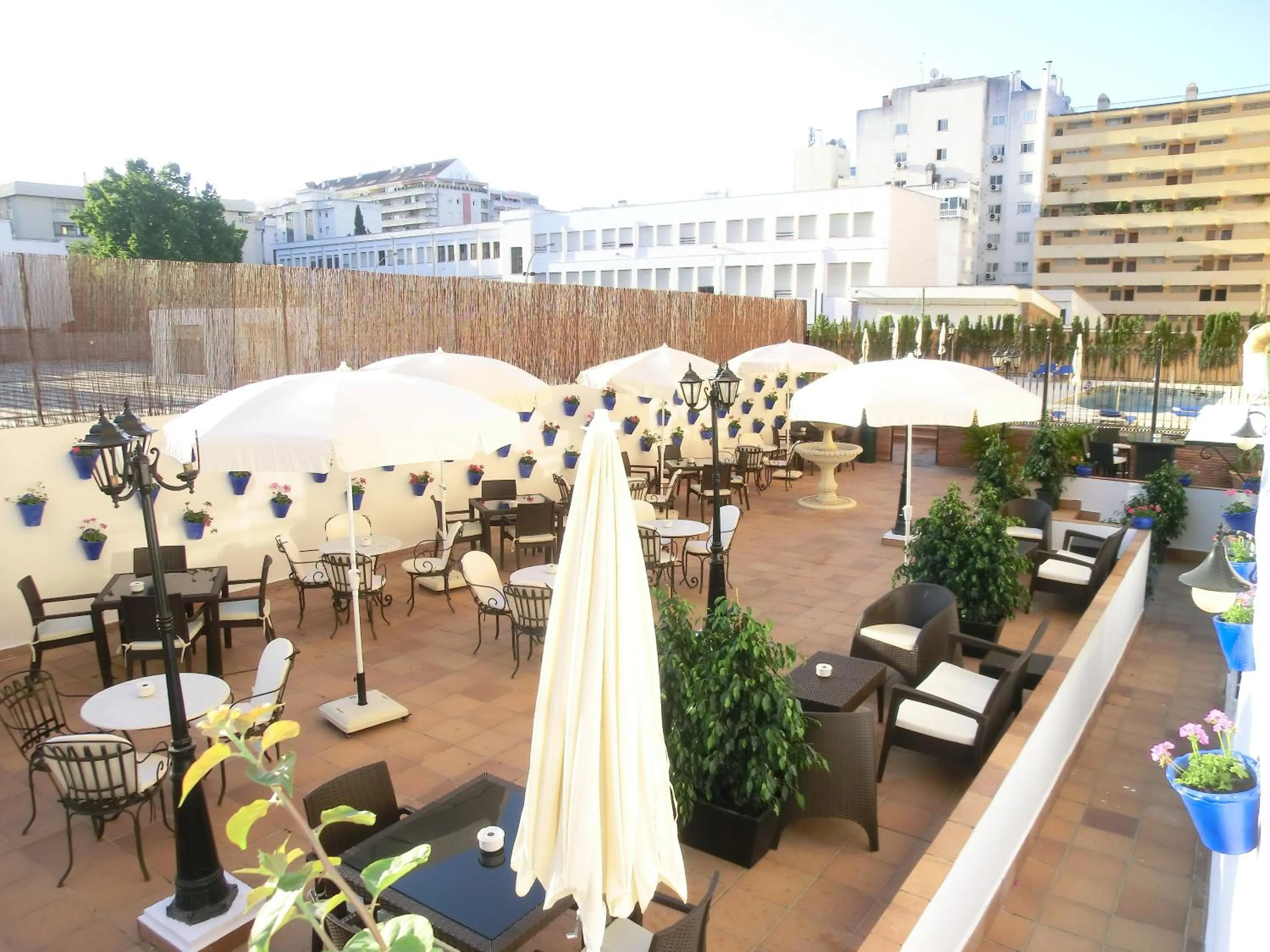Balcony/Terrace in Hotel El Faro Marbella