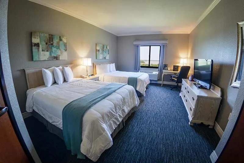 Bed in Tanglewood Resort on Lake Texoma, an Ascend Collection Resort