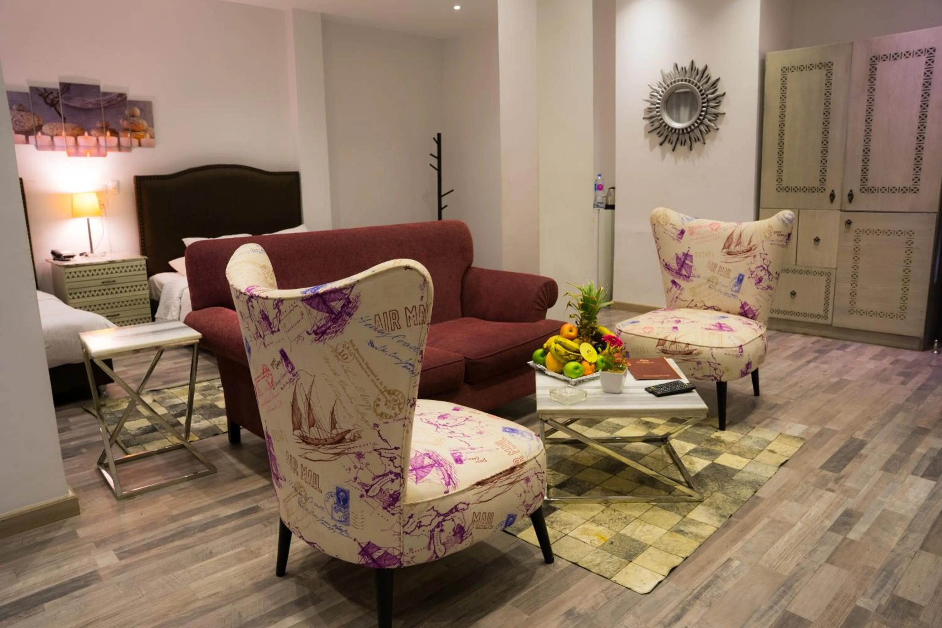 Living room in Hotel Royal Marshal