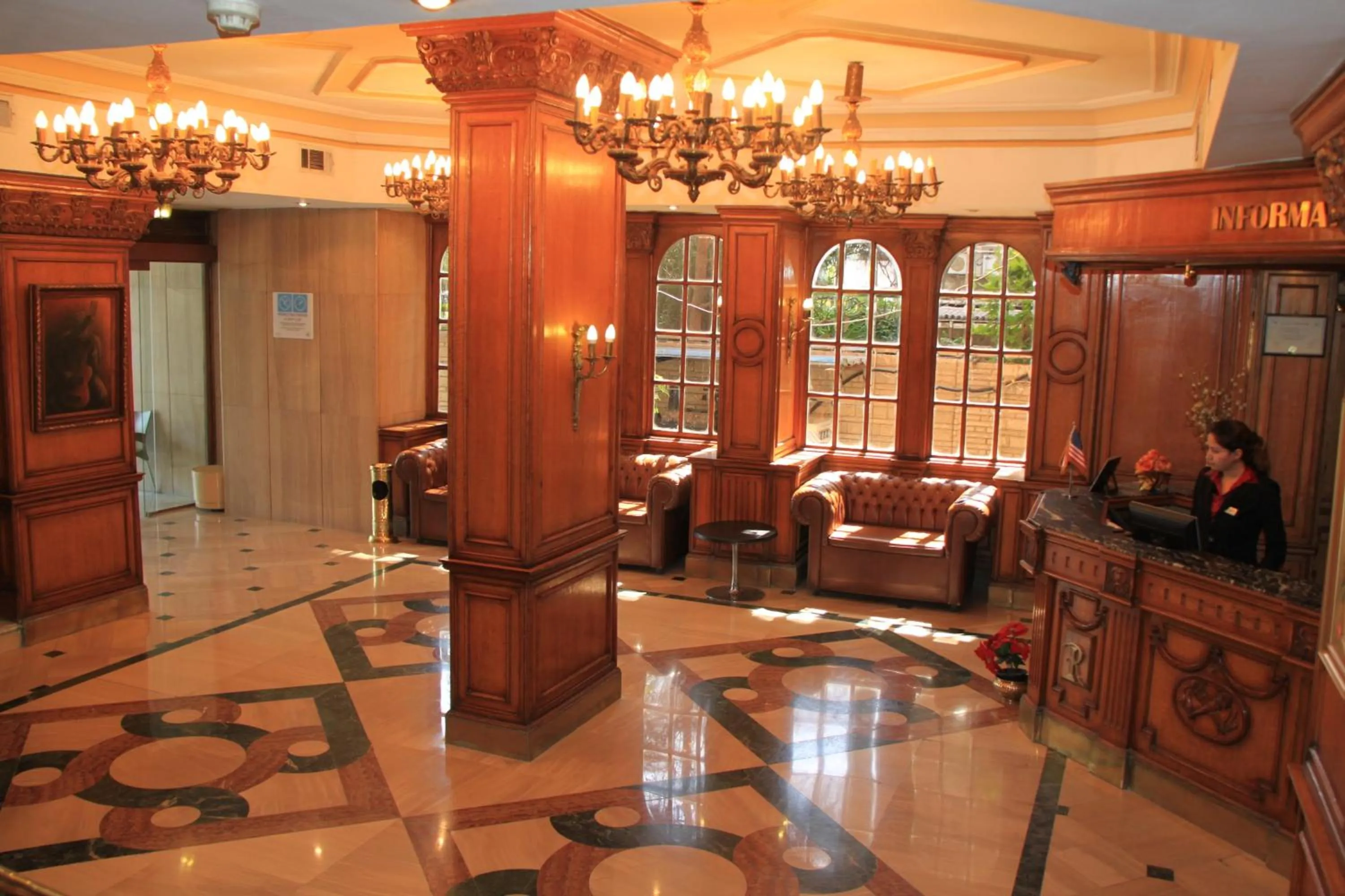 Lobby or reception in Hotel Royal Marshal