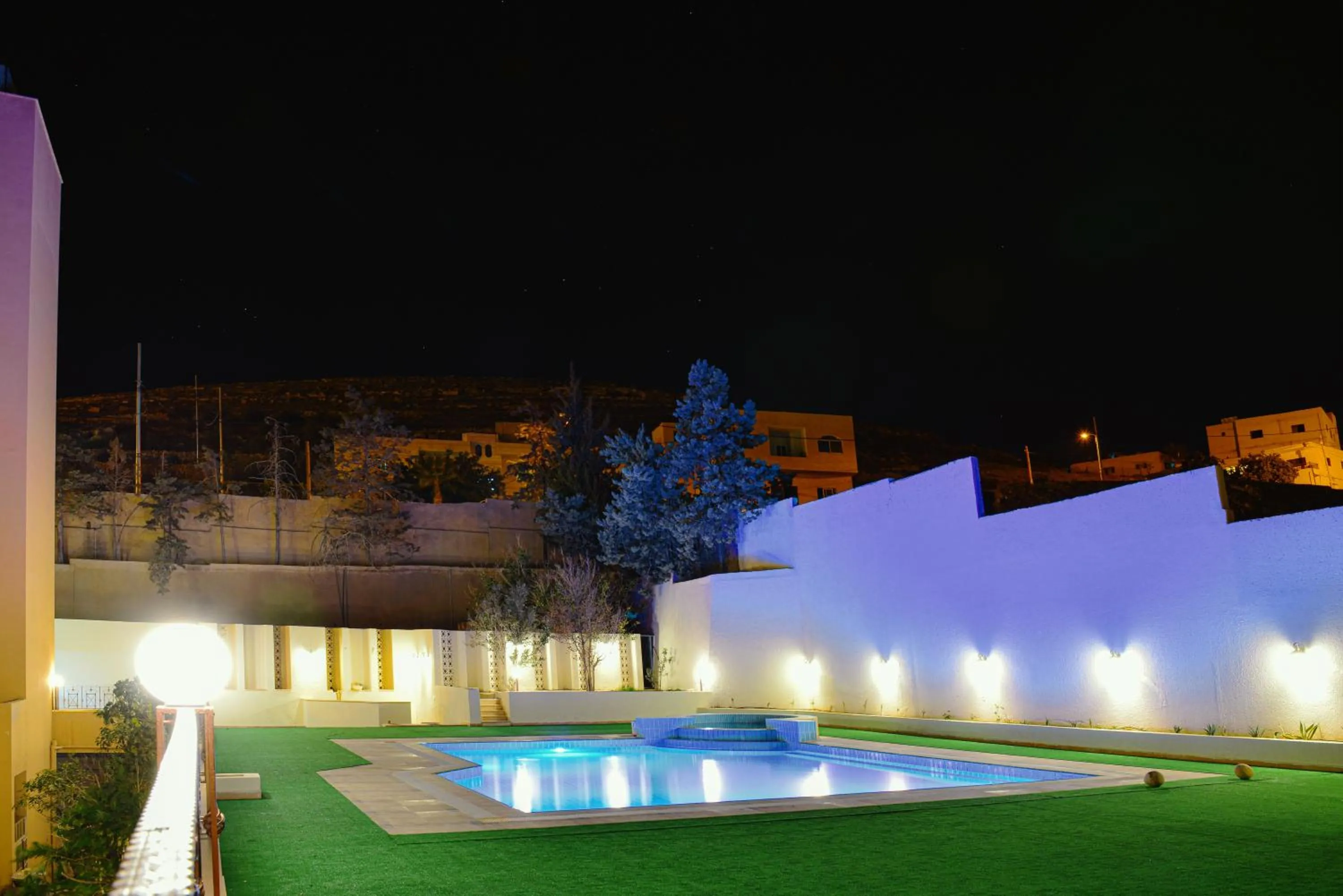 Swimming pool in Petra Castle Hotel