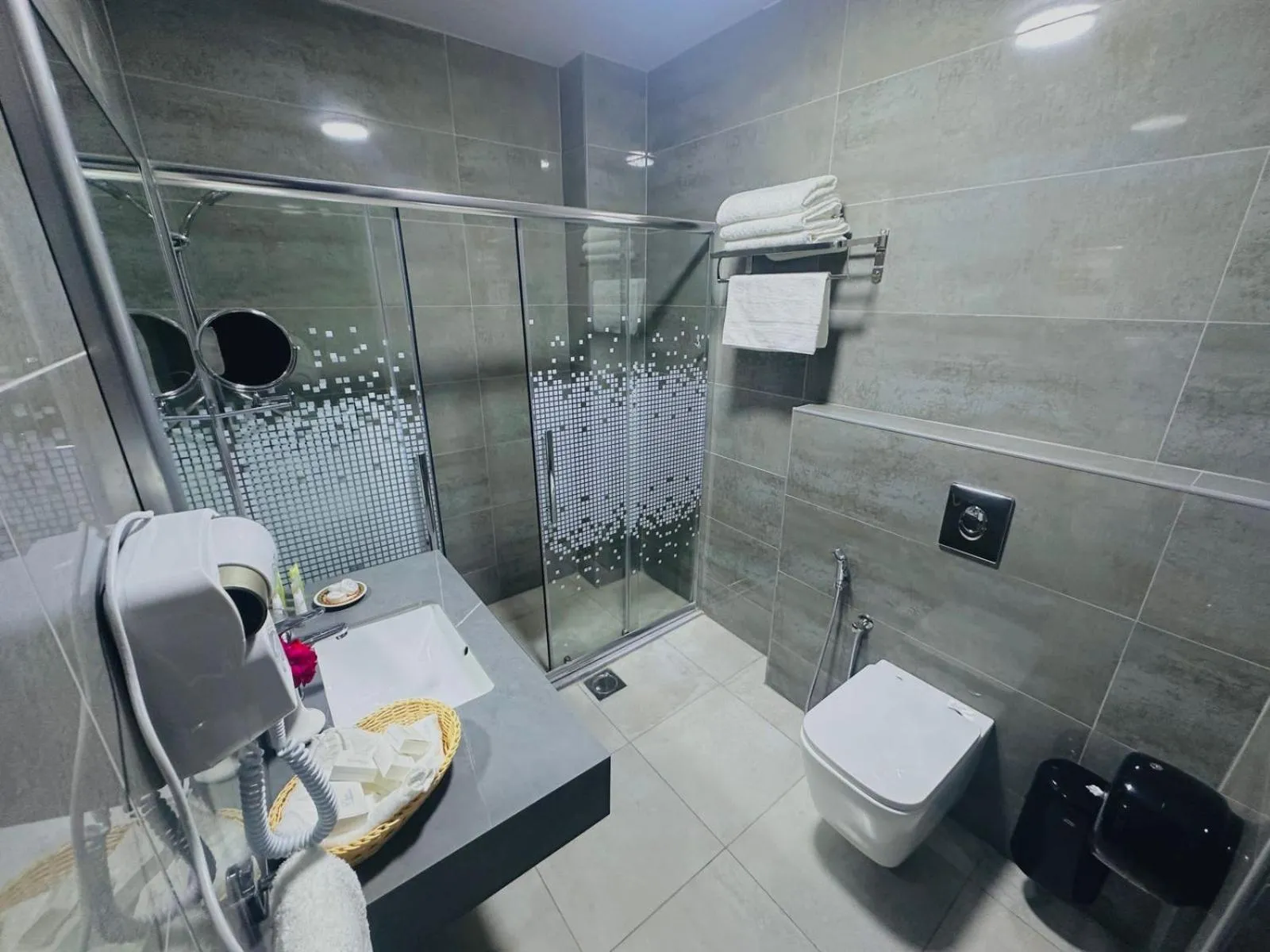 Bathroom in Petra Castle Hotel