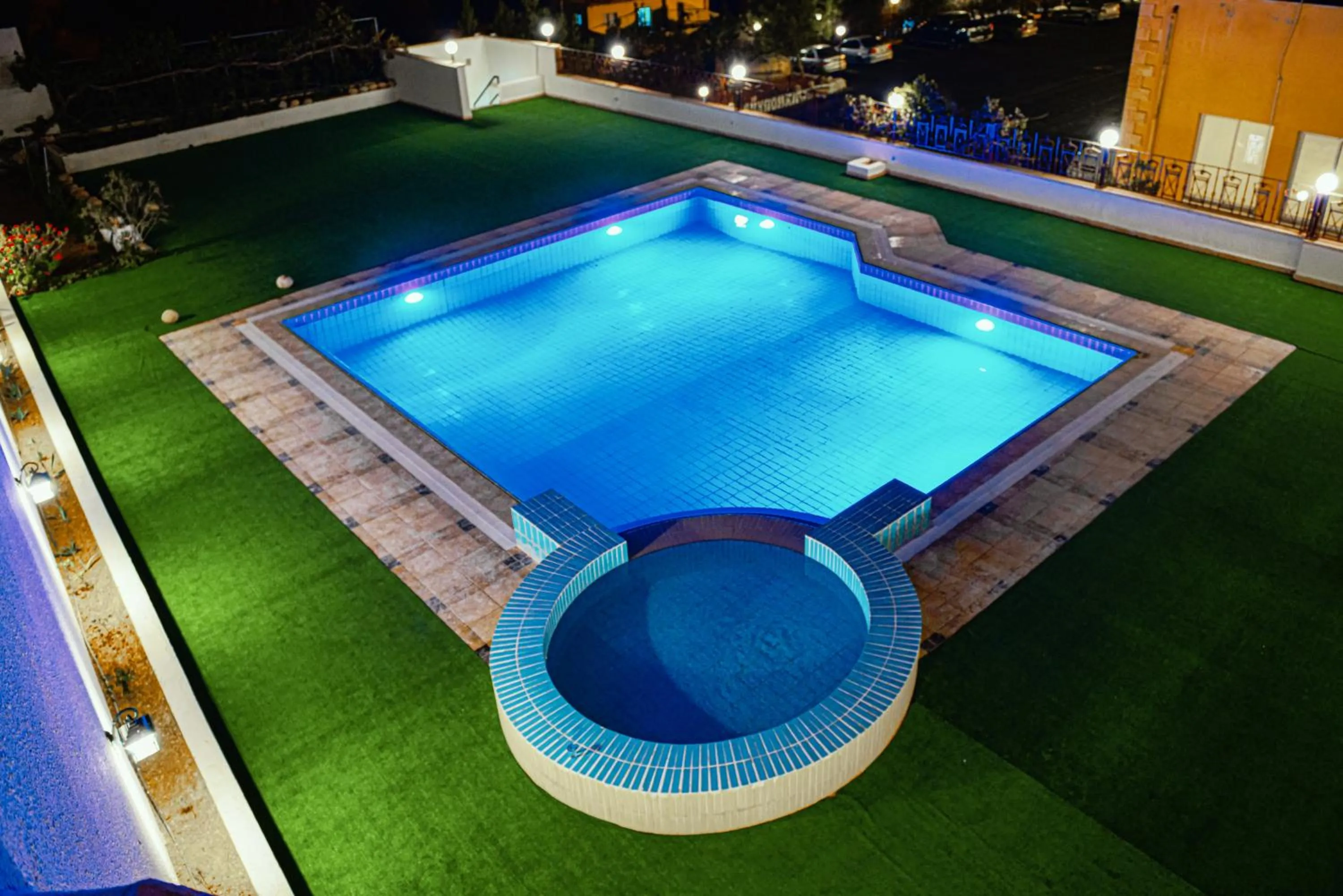 Swimming pool in Petra Castle Hotel