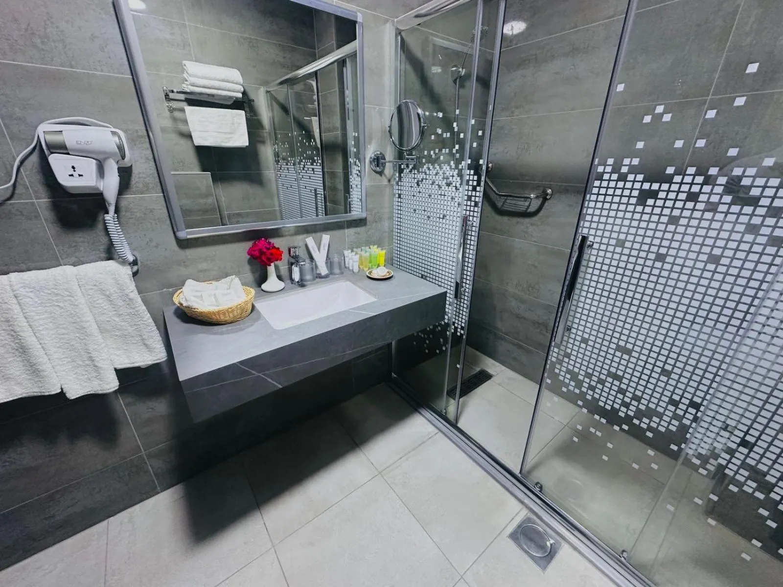 Bathroom in Petra Castle Hotel