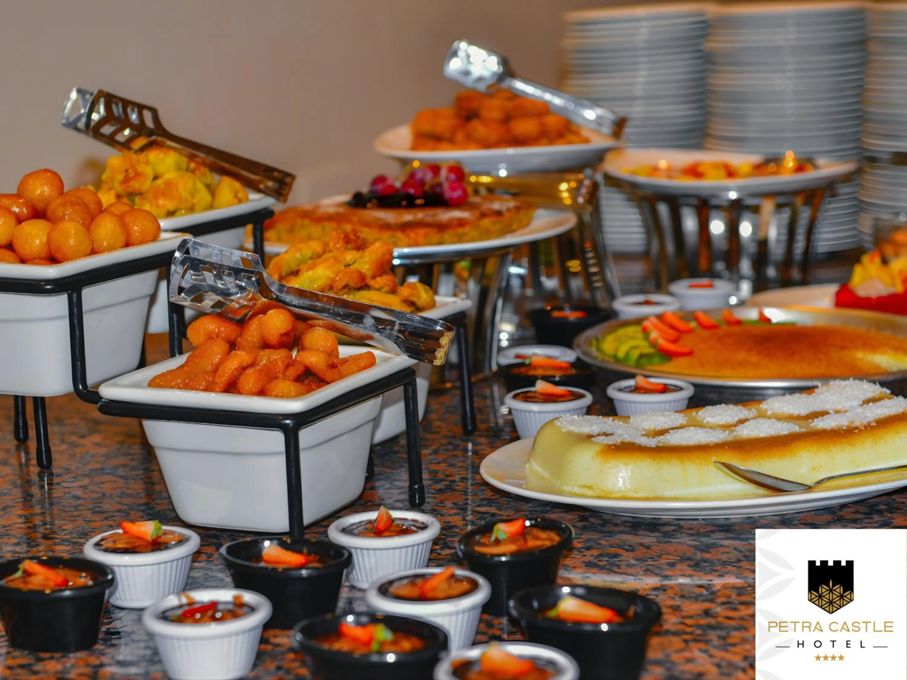 Restaurant/places to eat in Petra Castle Hotel