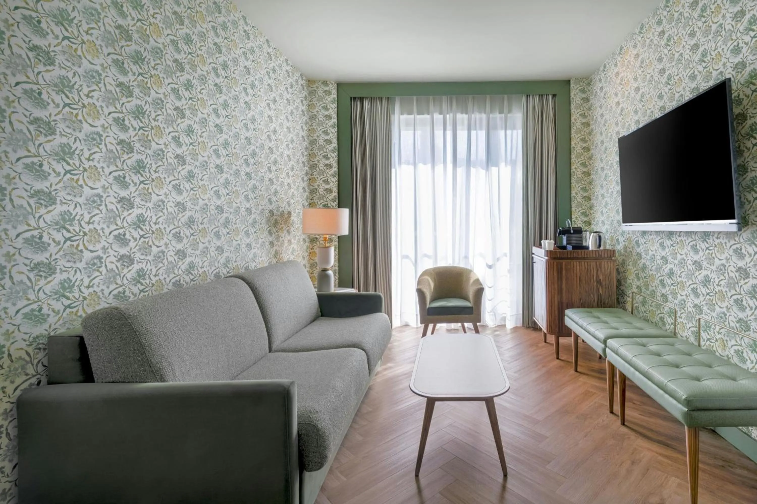 Bedroom in AC Hotel Ciudad de Sevilla by Marriott