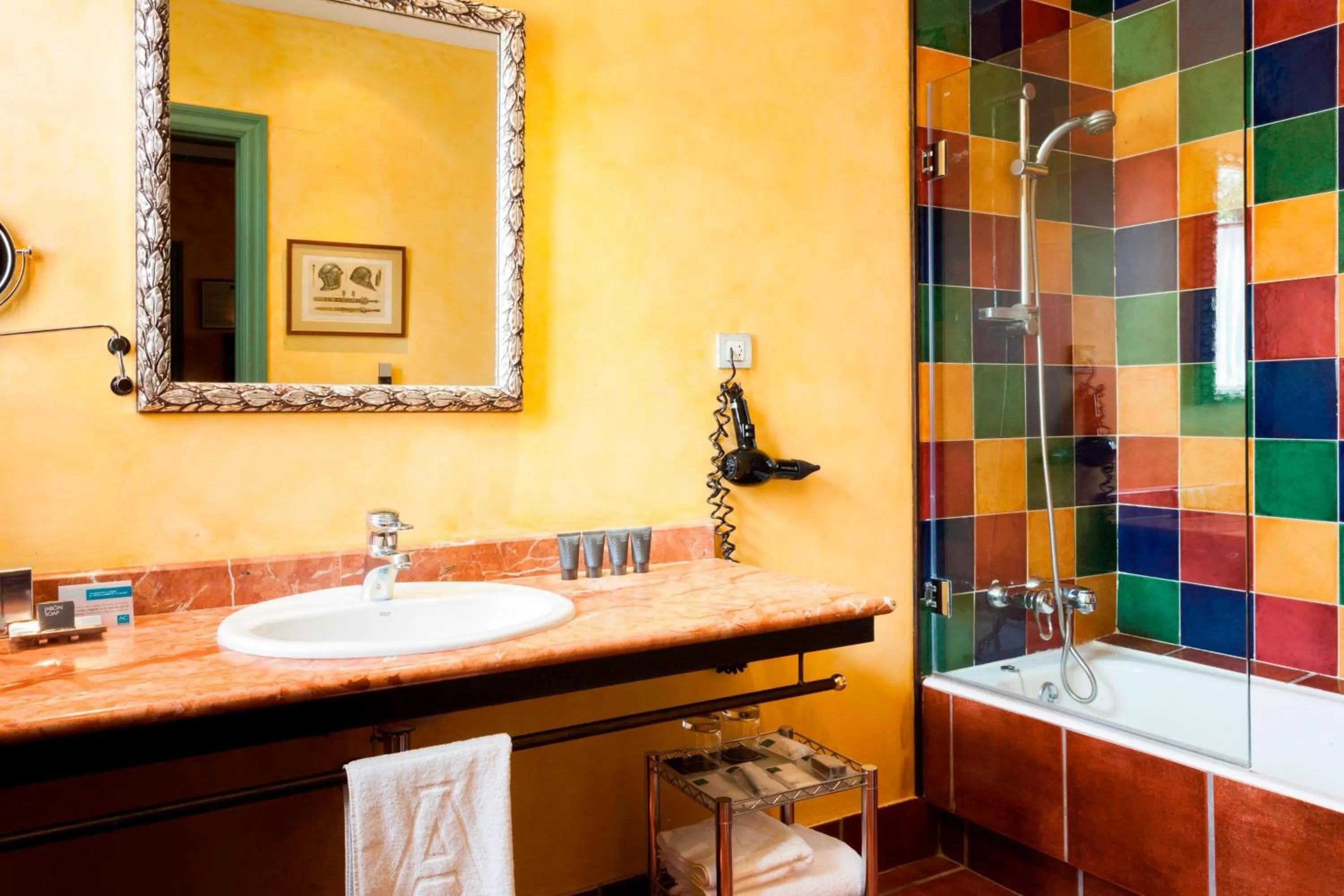 Bathroom in AC Hotel Ciudad de Toledo by Marriott