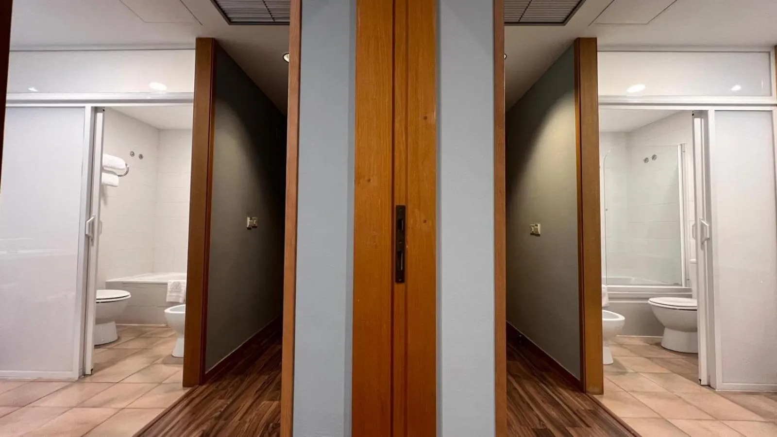 Toilet in Hotel Alfonso IX